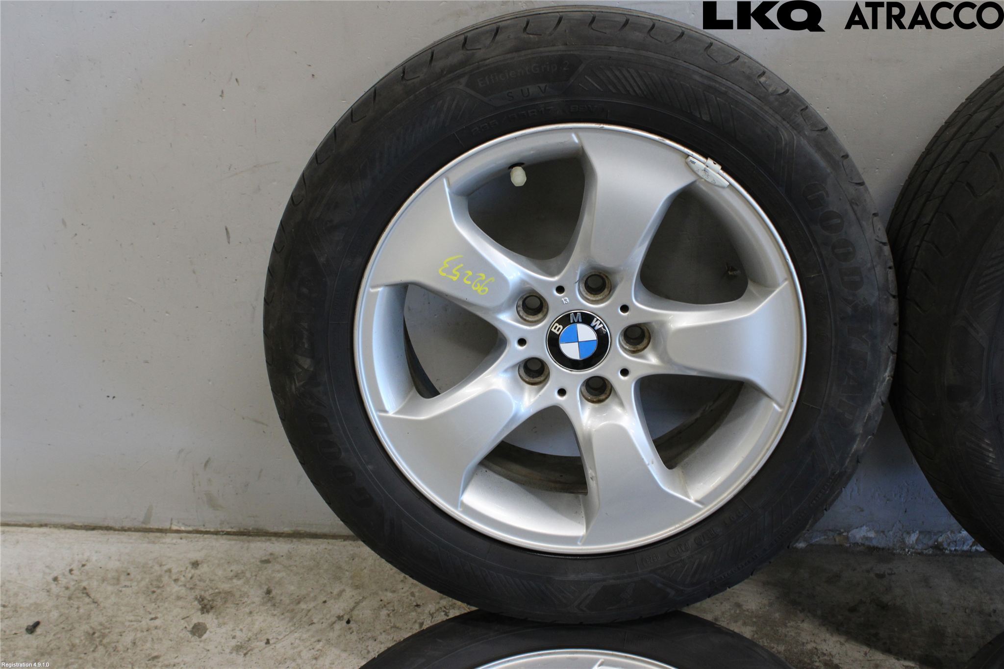 BMW X3 E83     03-10 Dekk Sommer På Alu Felg 4Stk