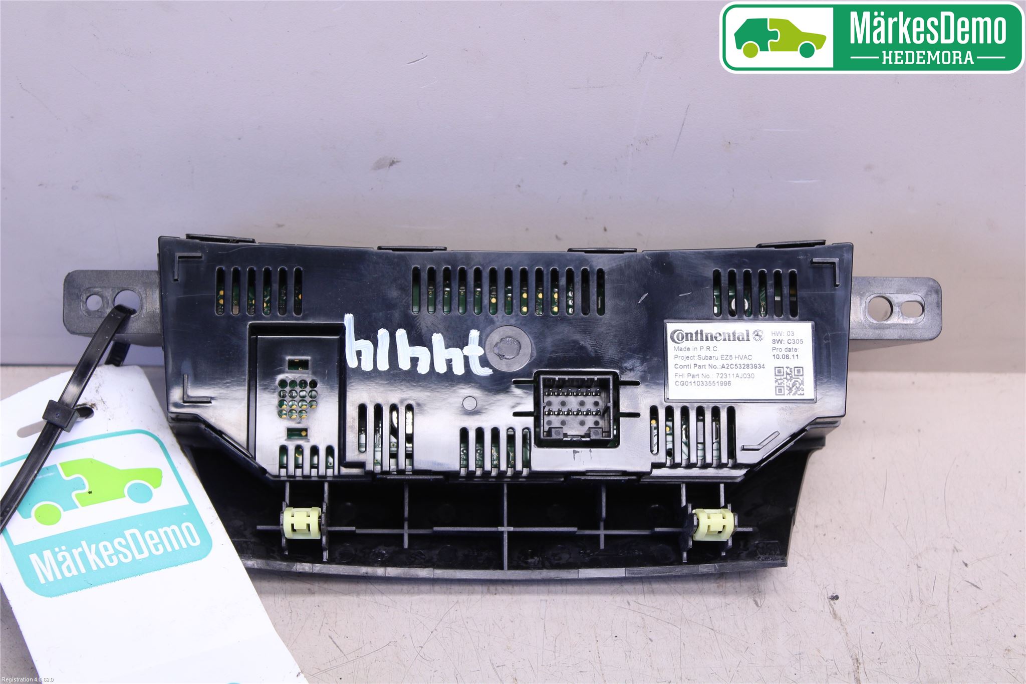 Subaru LEGACY 10-14 Varme Ac Betjening-Display