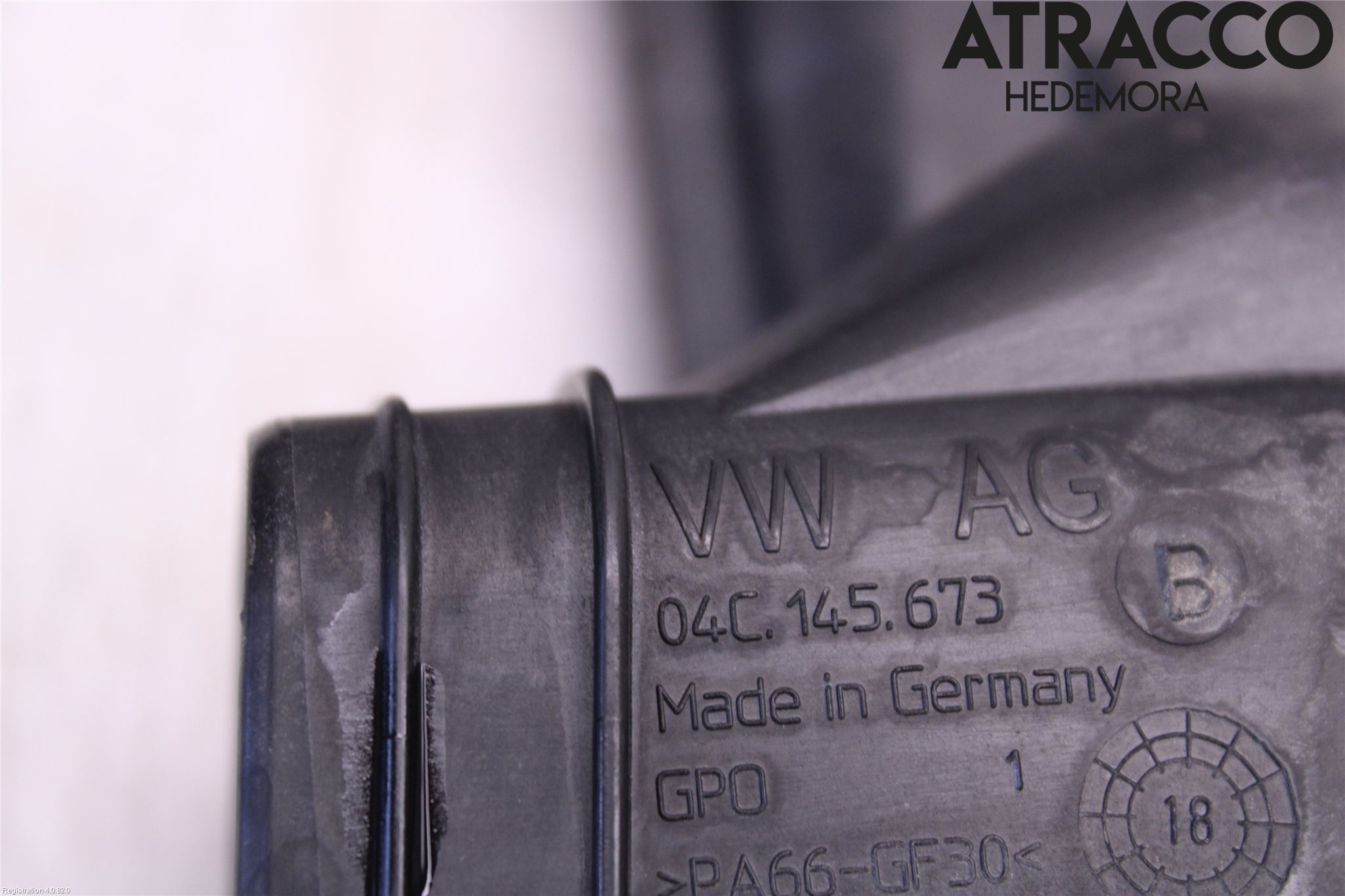 Volkswagen VW GOLF / E-GOLF VII 13-20 Intercooler Rør-Slange