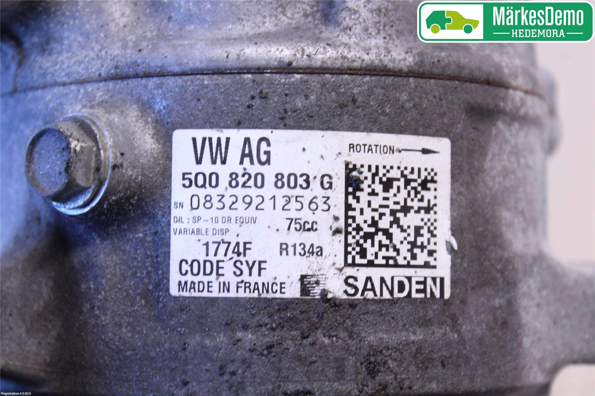 Skoda FABIA 15-21 Varme Ac Kompressor