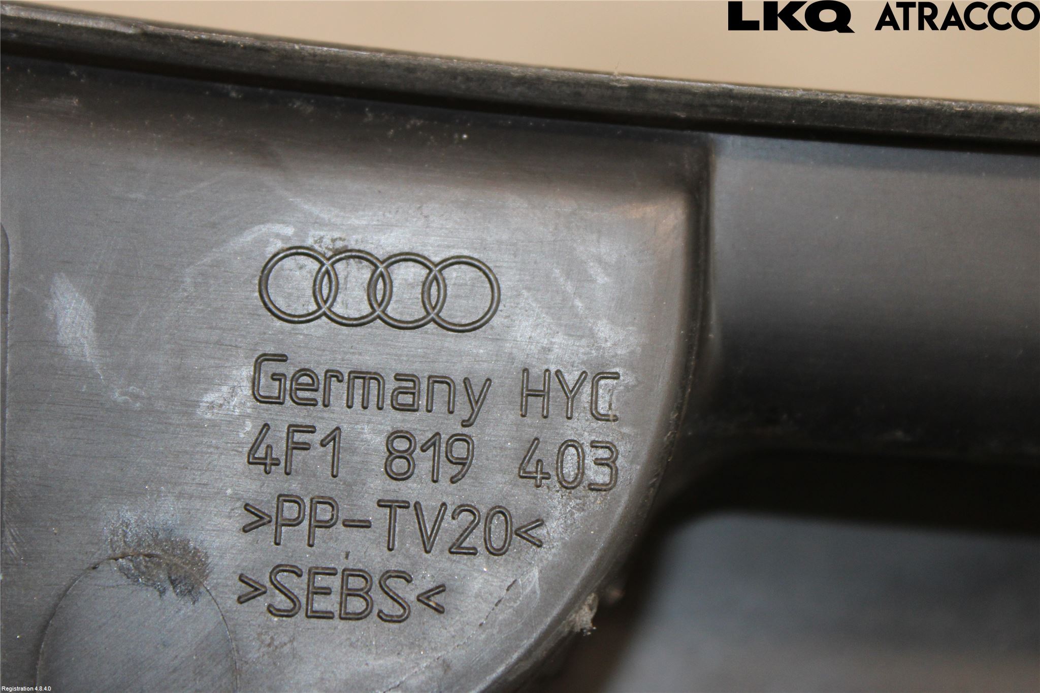 Audi A6/S6     05-11 Visker Deksel-Grill-Under Frr