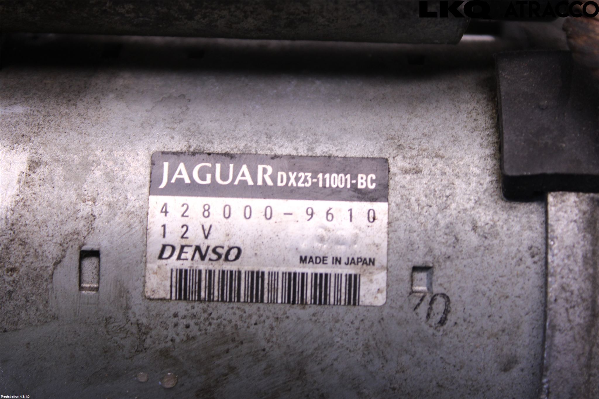 Jaguar F-TYPE Startmotor