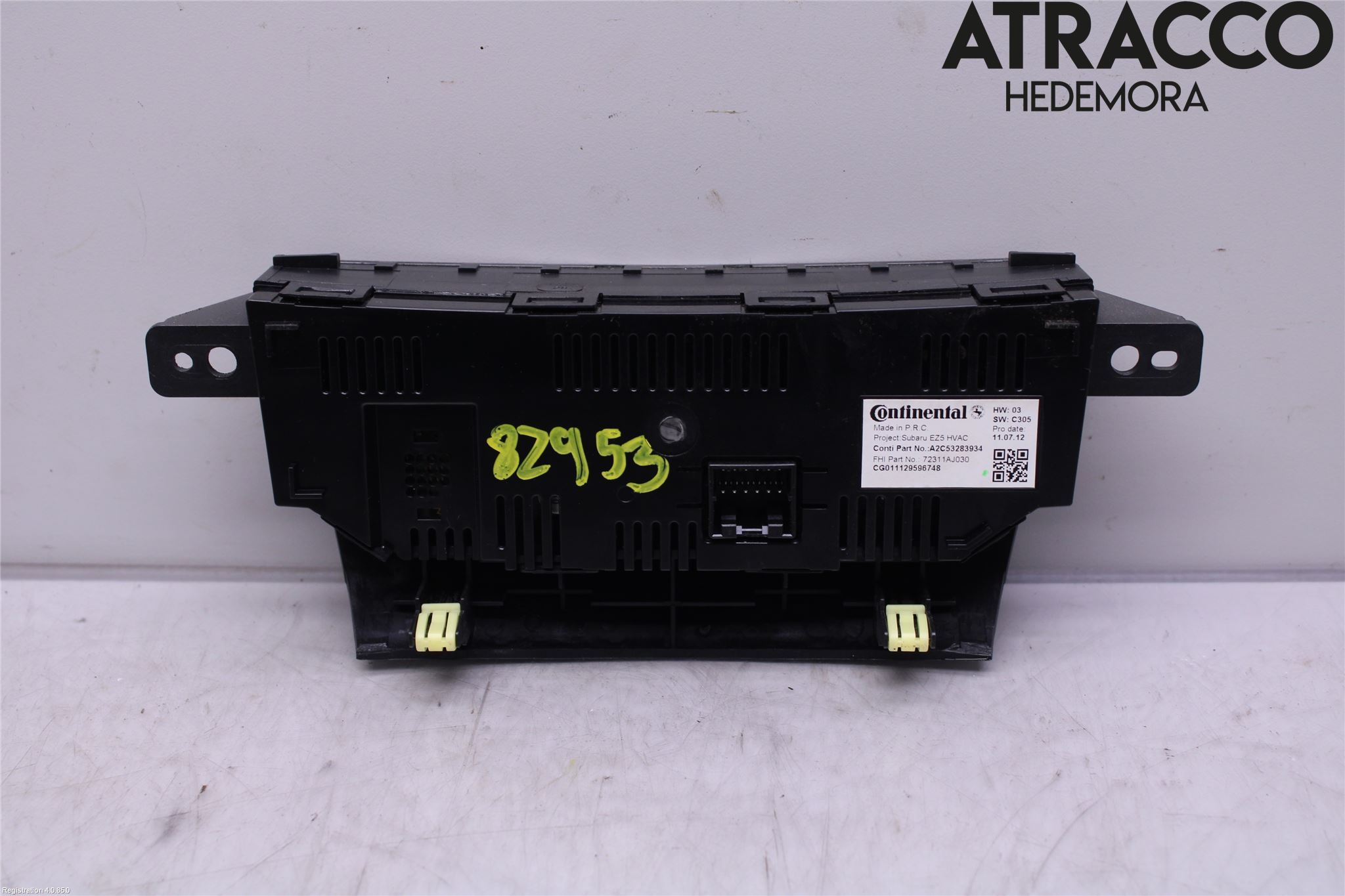 Subaru LEGACY 10-14 Varme Ac Betjening-Display
