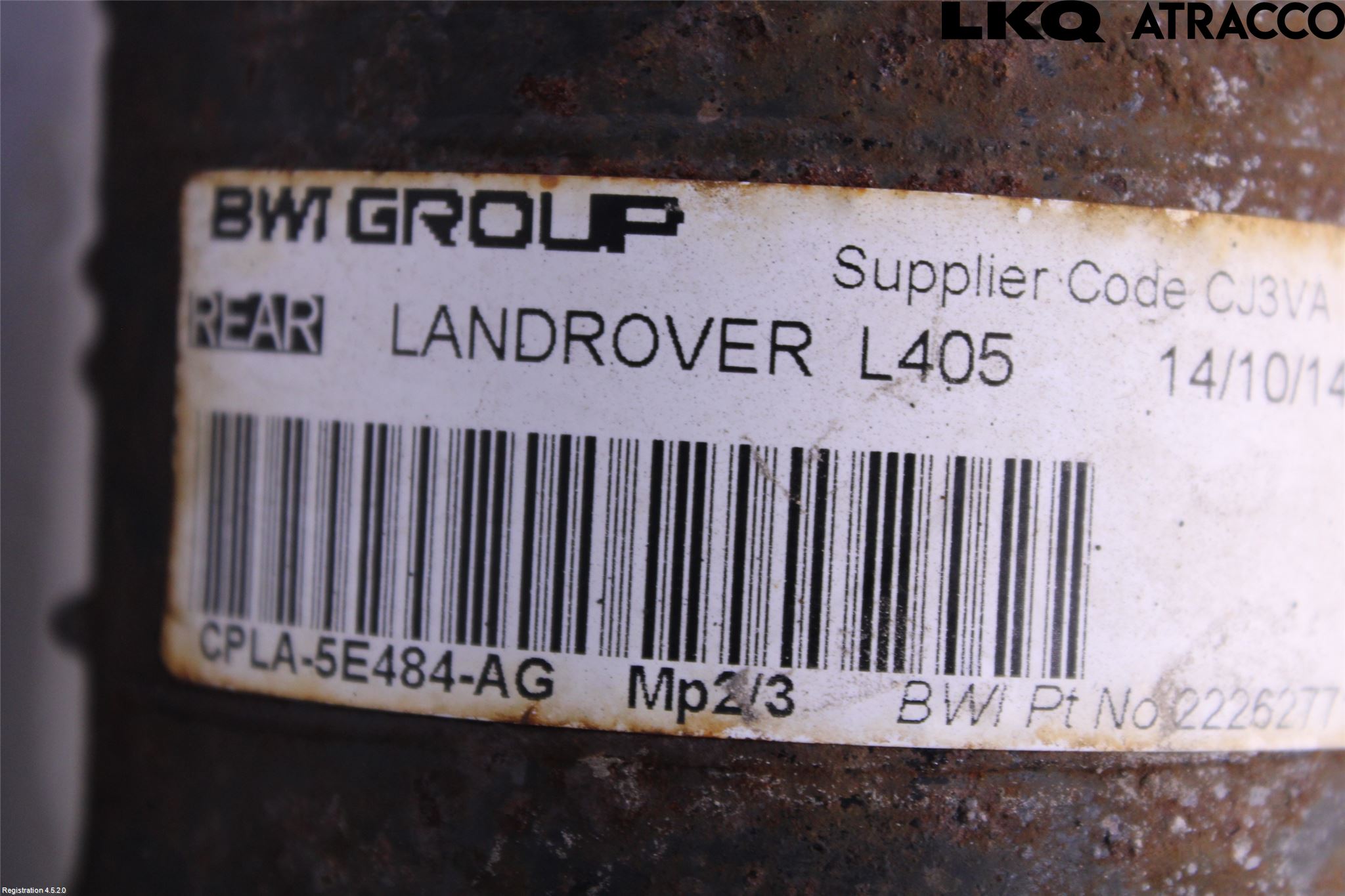 Landrover RANGE ROVER (L405) 13-21 Stablisatorstag Bak