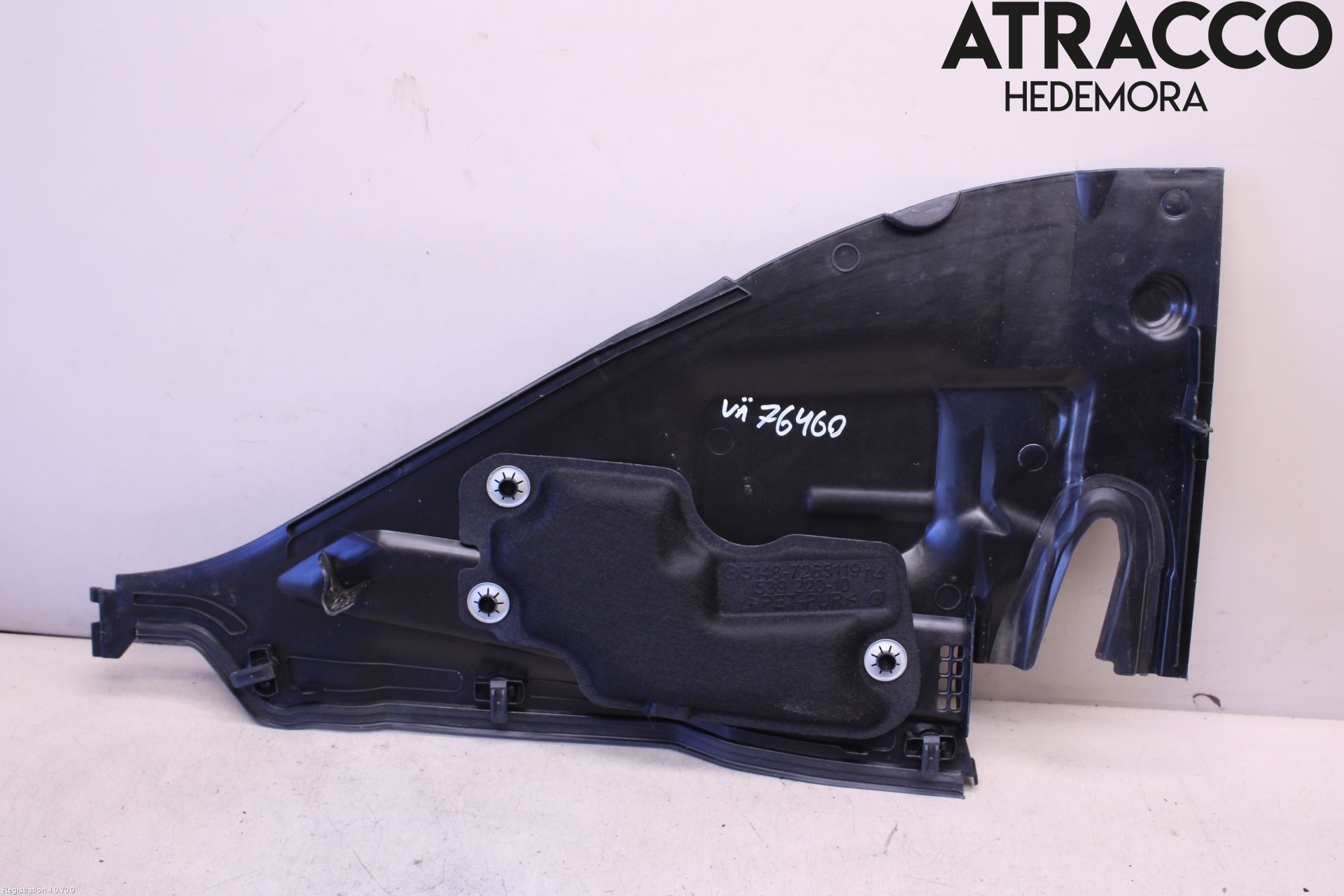 BMW 3 F30/F31/F80 12-19 Visker Deksel-Grill-Under Frr