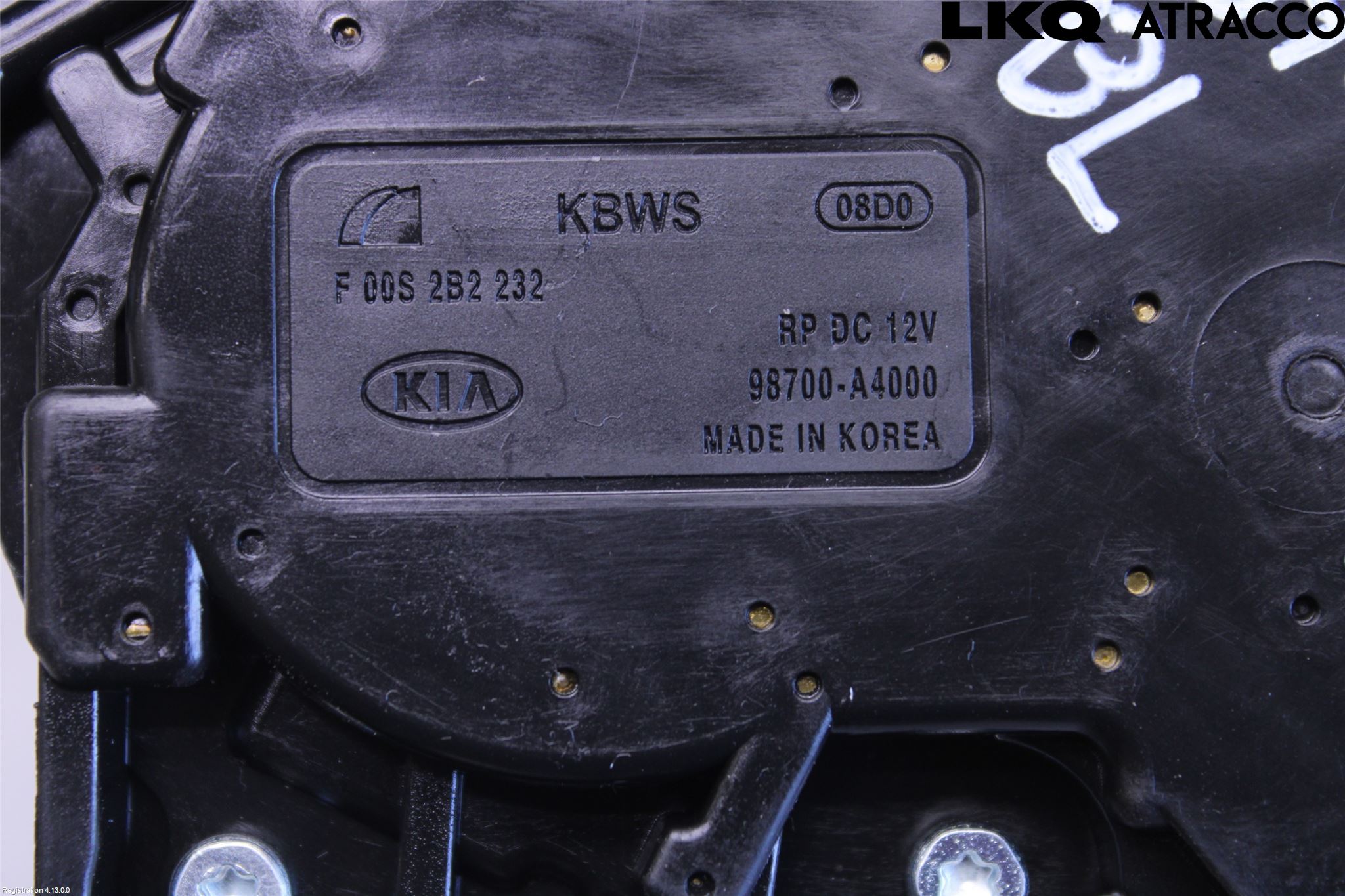 Kia CARENS III 13-19 Viskermotor Bakluke