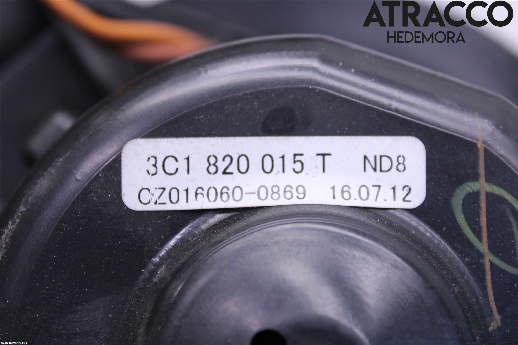 Volkswagen VW TIGUAN 07-16 Varme Ac Varmeapparatvifte
