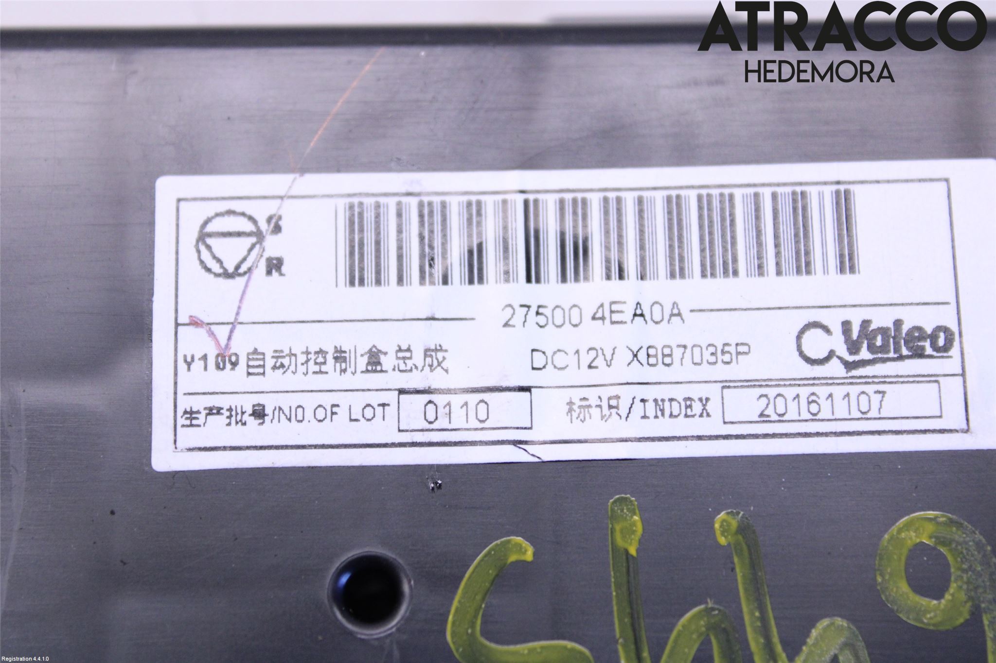 Nissan X-TRAIL 14-21 Varme Ac Betjening-Display