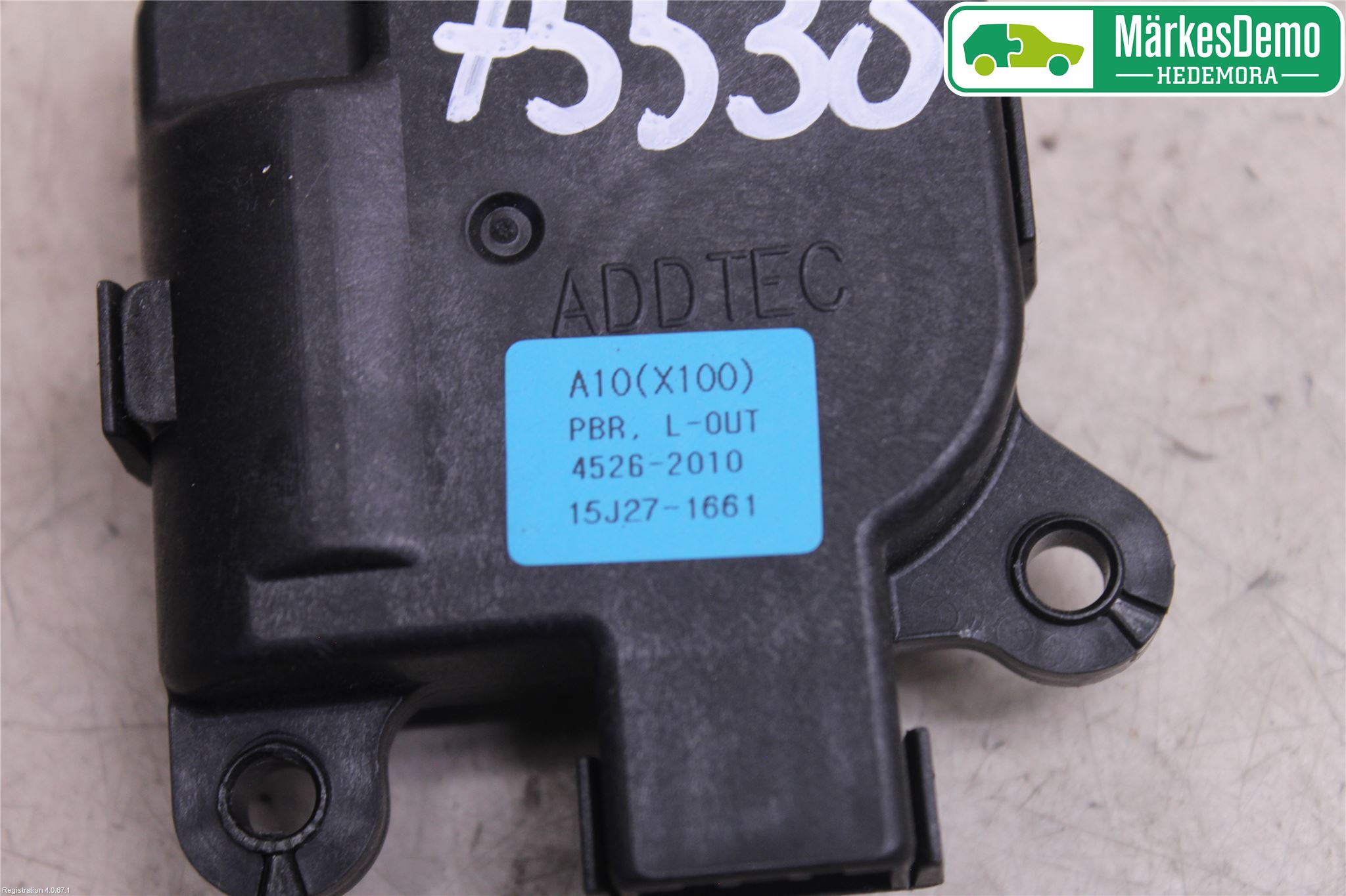 SsangYong SSANG YONG TIVOLI 17- Varme Ac Regulerings Motor