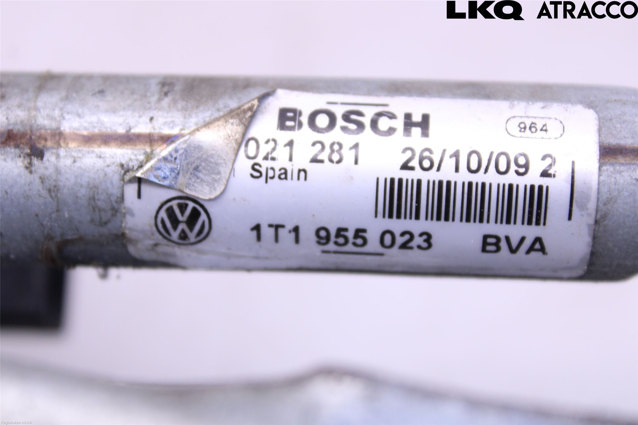 Volkswagen VW TOURAN 03-10 Viskeroverføring Frontrute
