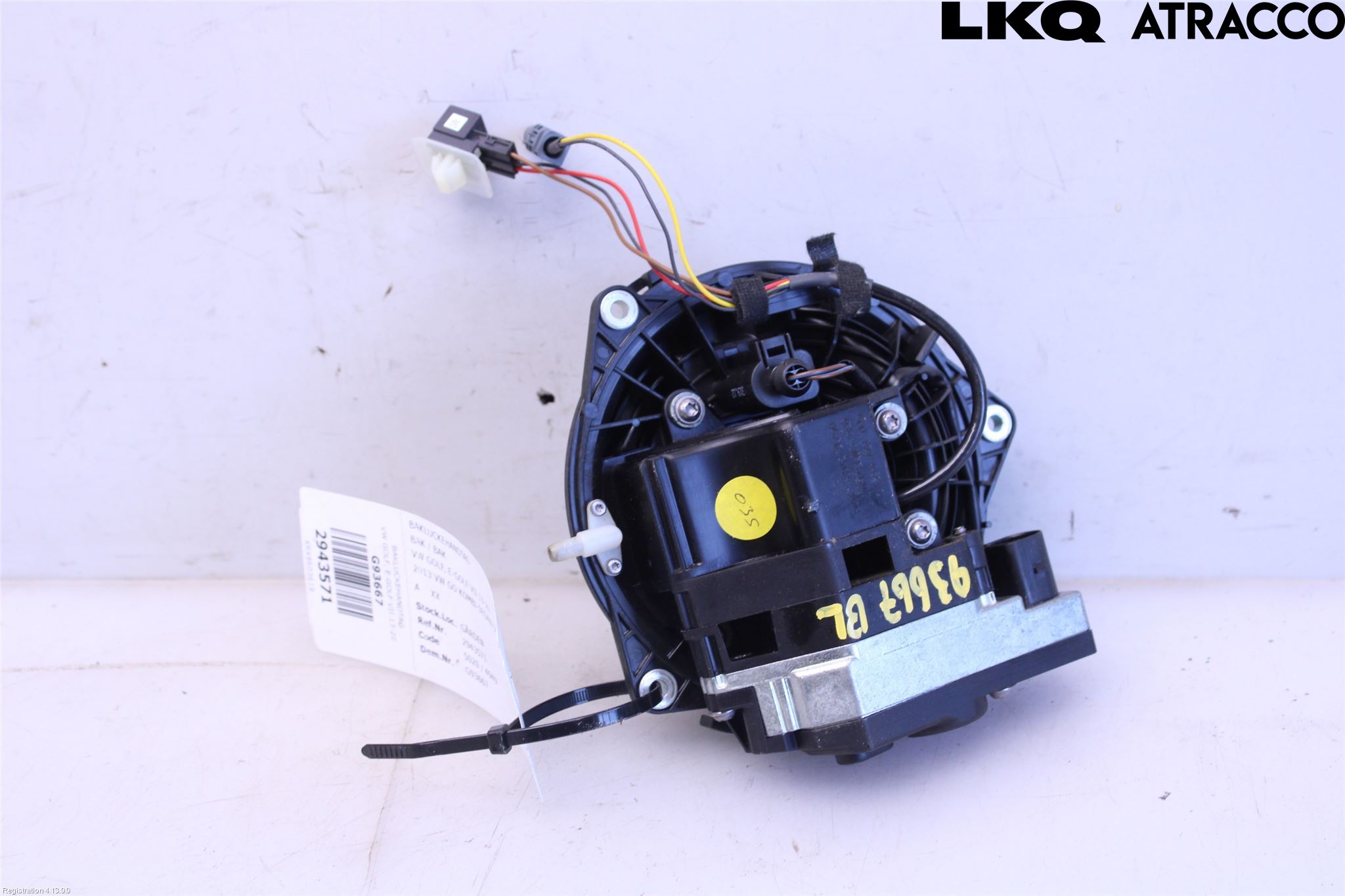 Volkswagen VW GOLF / E-GOLF VII 13-20 Bakluke Handtak Ytre
