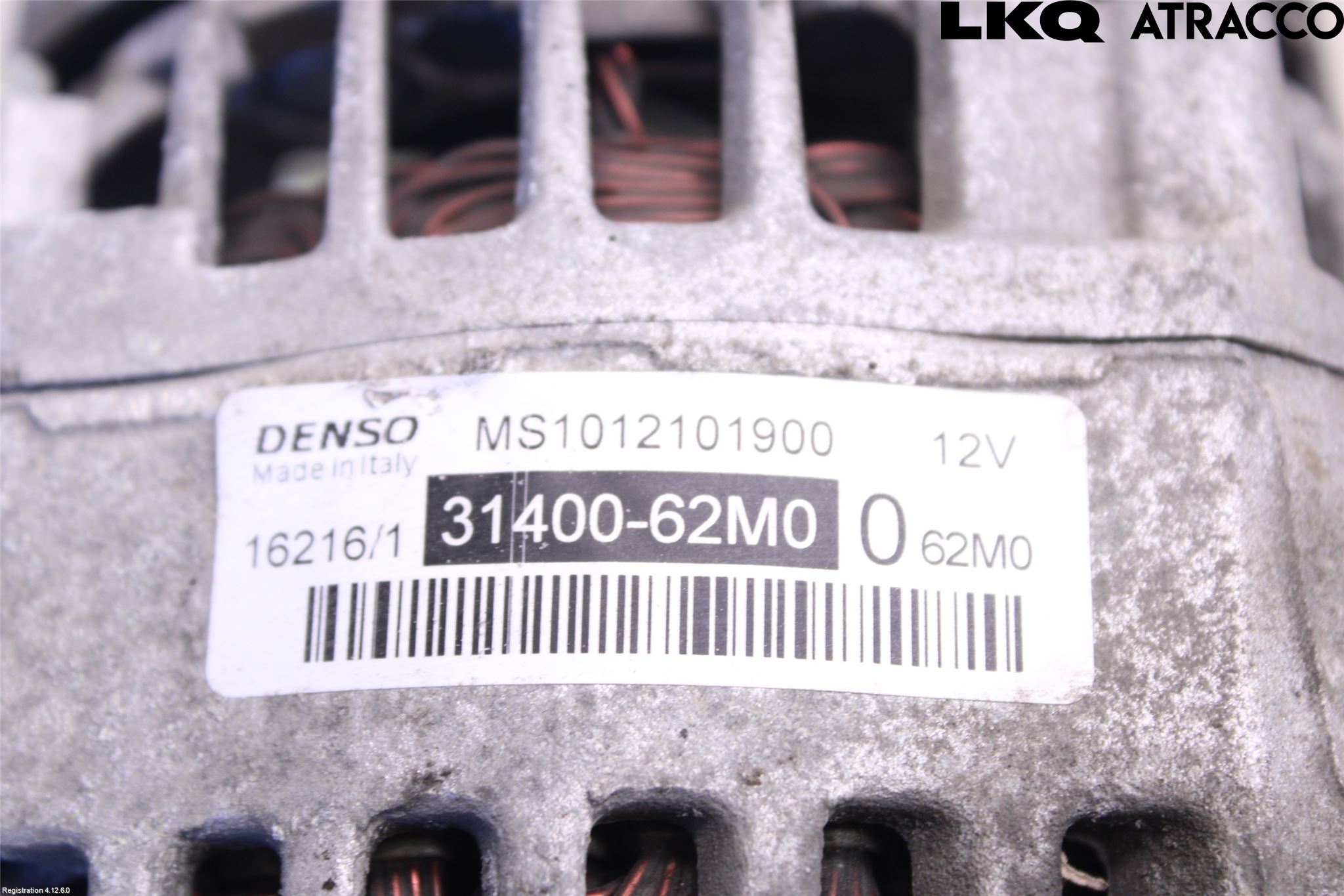 Suzuki VITARA 15- Dynamo