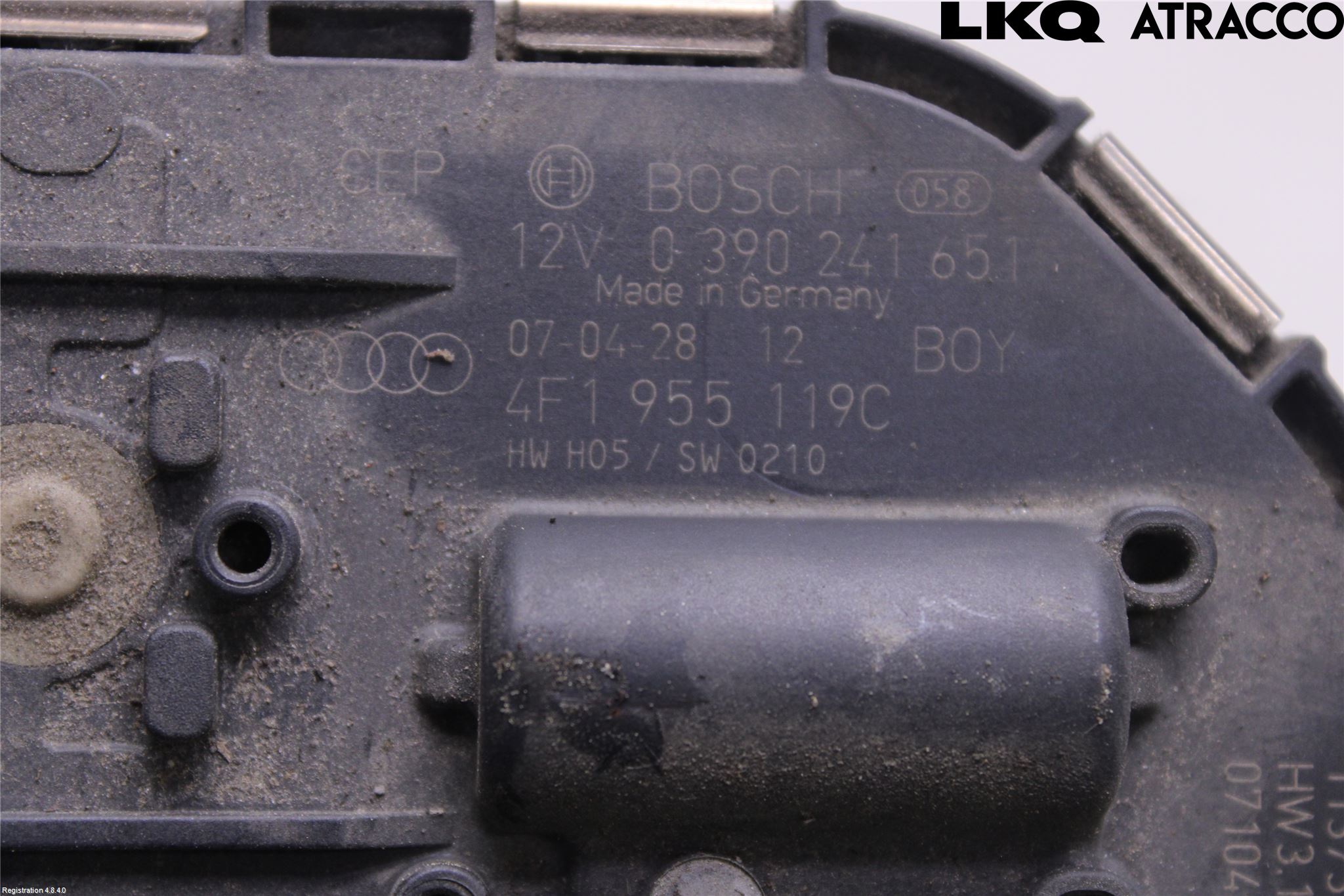 Audi A6/S6     05-11 Viskermotor Frontrute