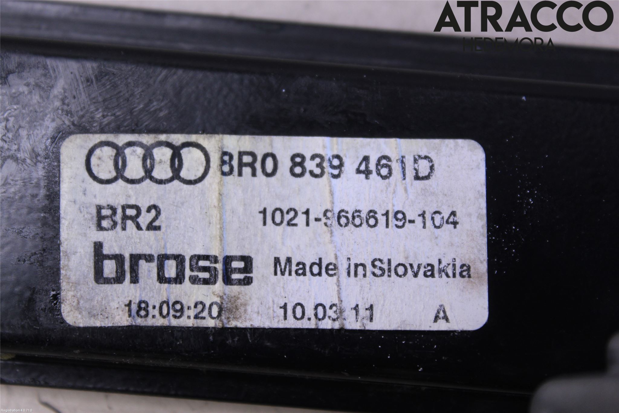 Audi Q5 09-16 Vindusheis El Komp