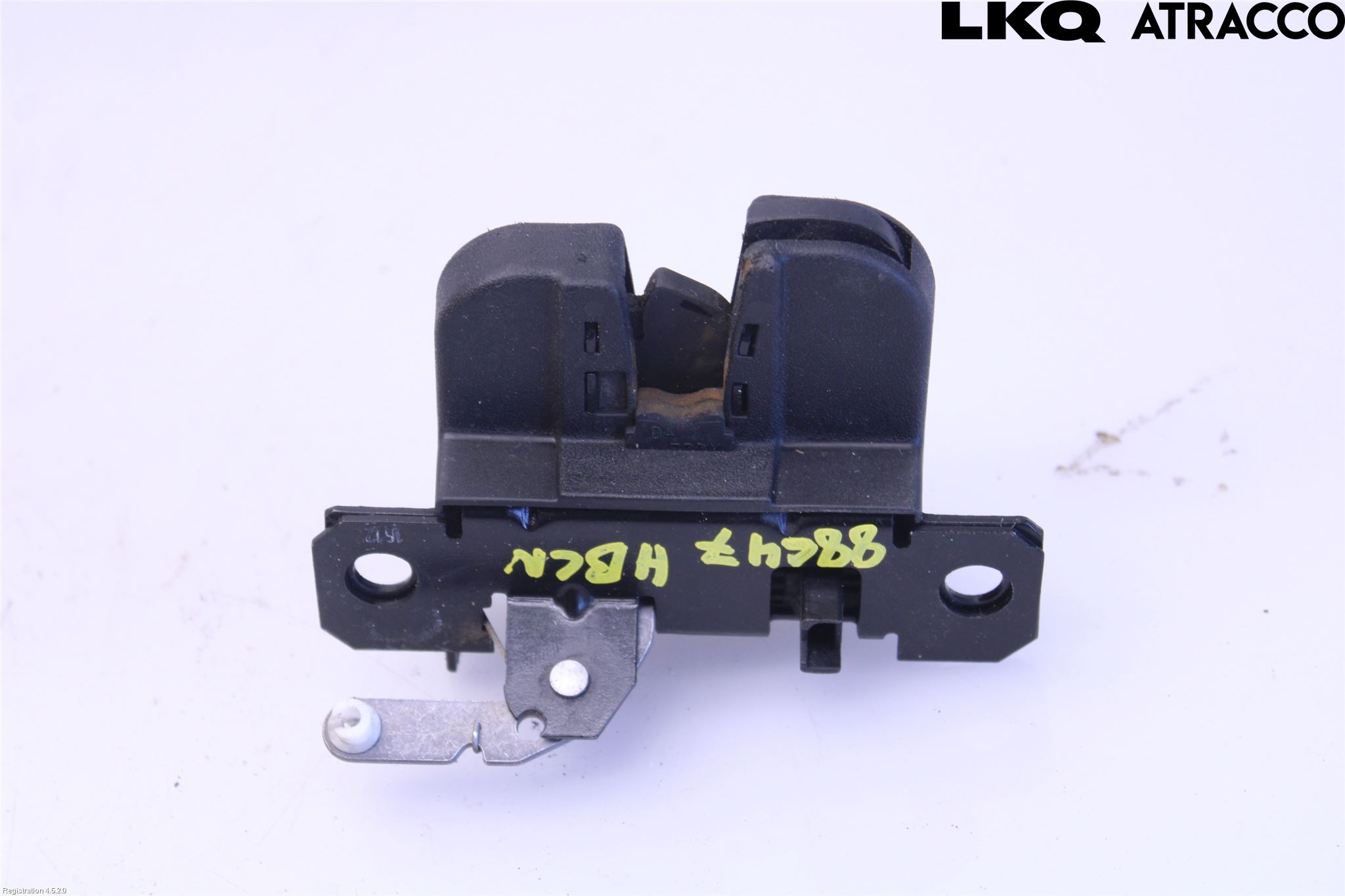 Volkswagen VW CADDY 11-15 Bakluke-Lokk Låsekasse