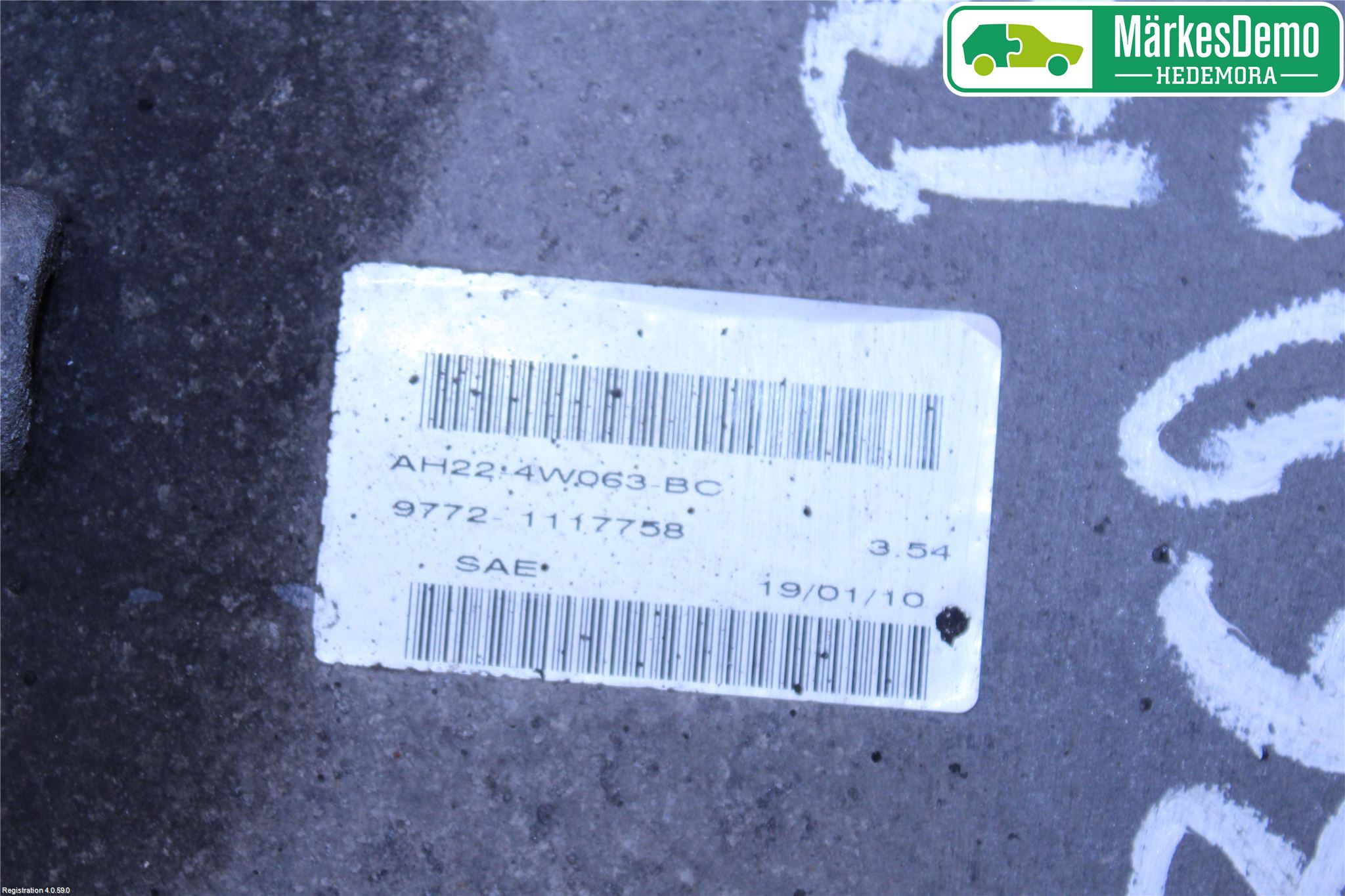Landrover RANGE ROVER SPORT (L320) 10-13 Bakaksel Kardang Bak -Diff