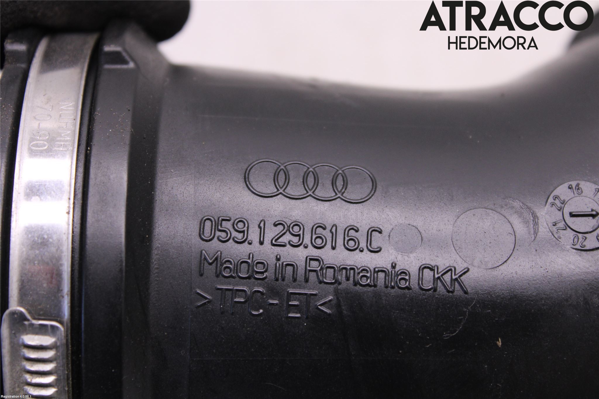 Audi A6 F2/C8 19- Inns Gummibelg - Slange