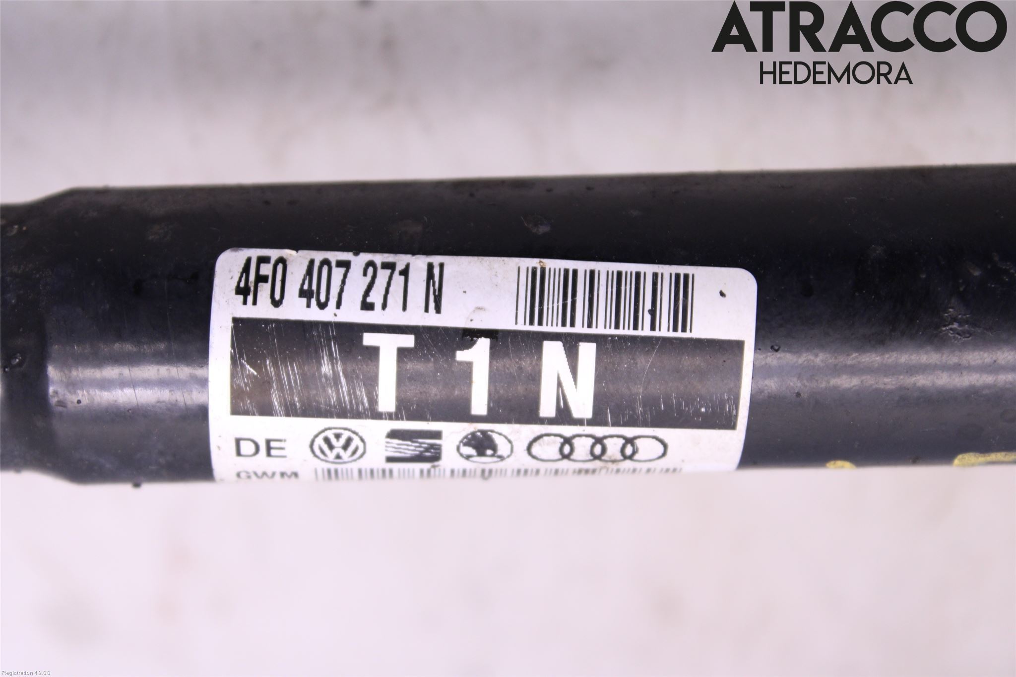Audi A6/S6     05-11 Drivaksel Foran Kompl Venstre