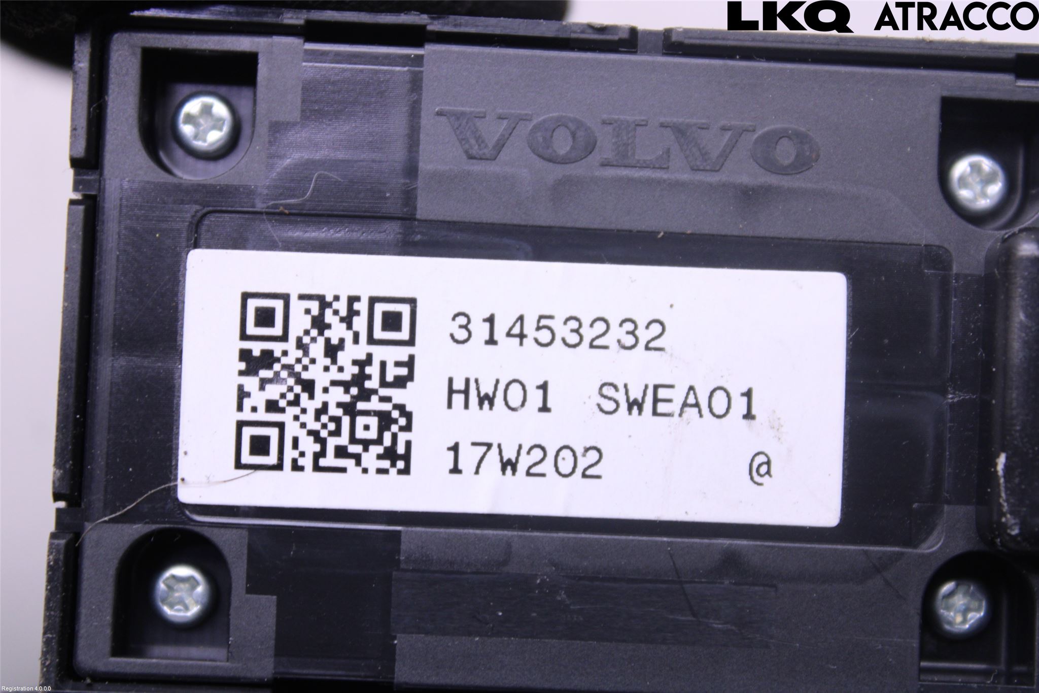 Volvo V40 12-19 Bryter Vindusheis