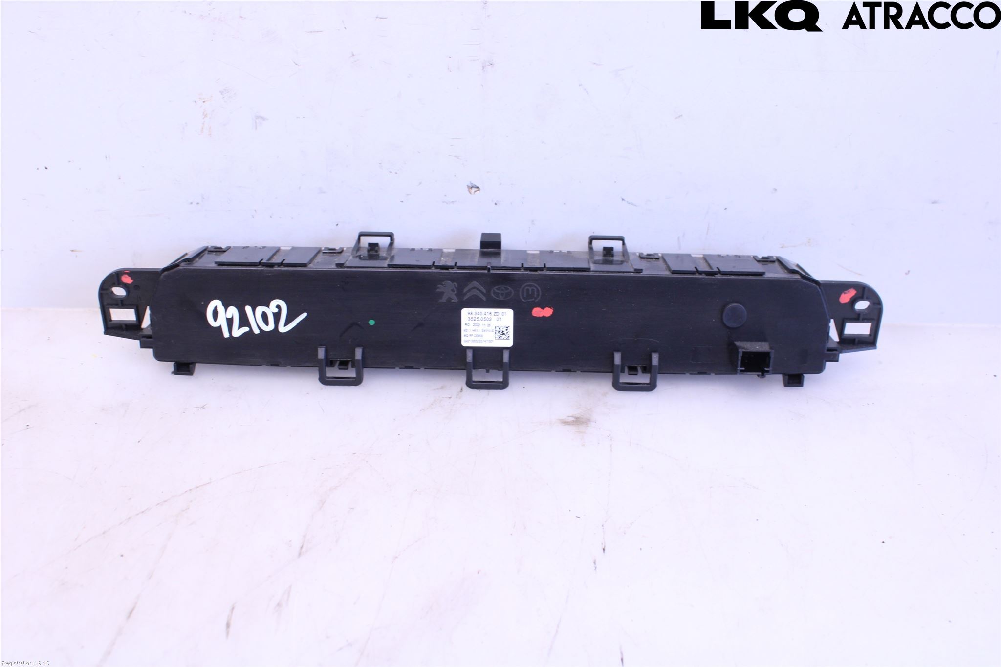 Toyota PROACE II 16- Varme Ac Betjening-Display