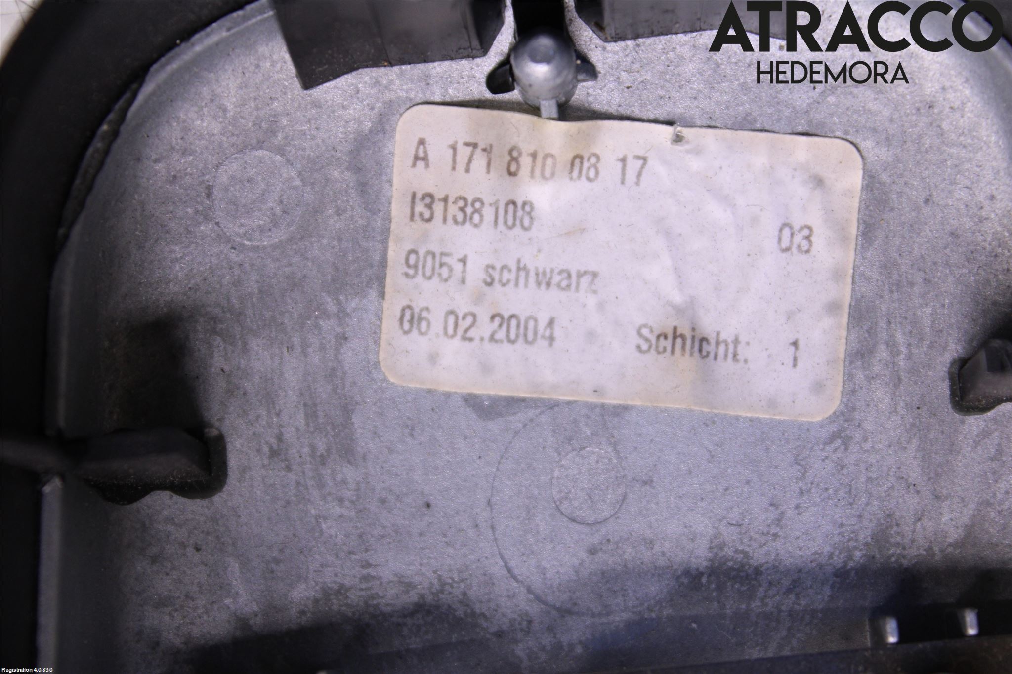 Mercedes-Benz MB SLK 200-350 (R171) 05-11 Speil Innvendig