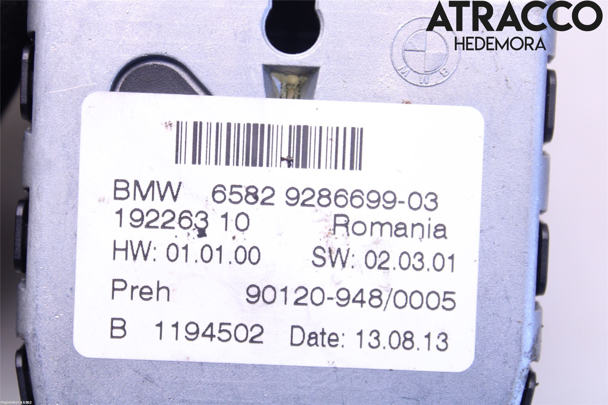 BMW 5 F10/F11/F18 09-17 Bryter Multifunksjon