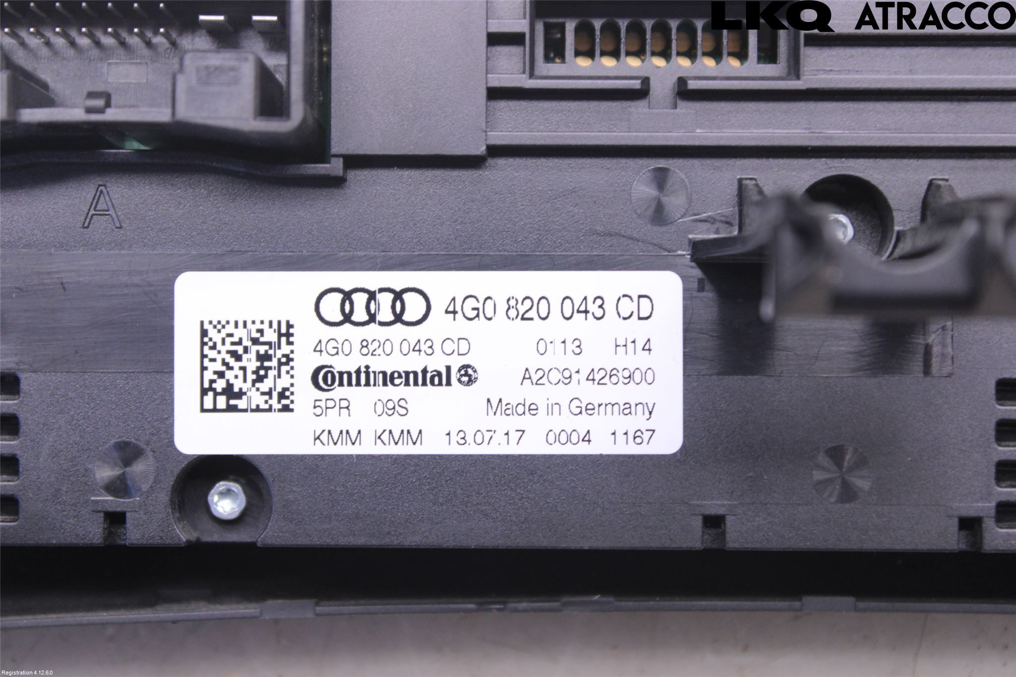 Audi A6 ALLROAD 12-18 Varme Ac Betjening-Display