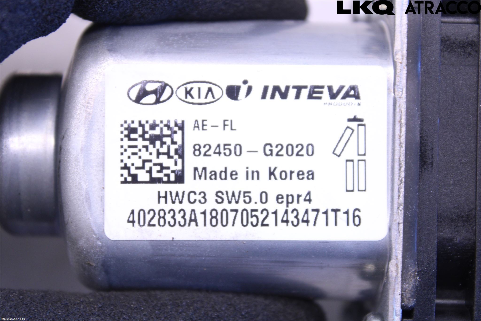 Hyundai IONIQ AE 17-22 Vindusheismotor