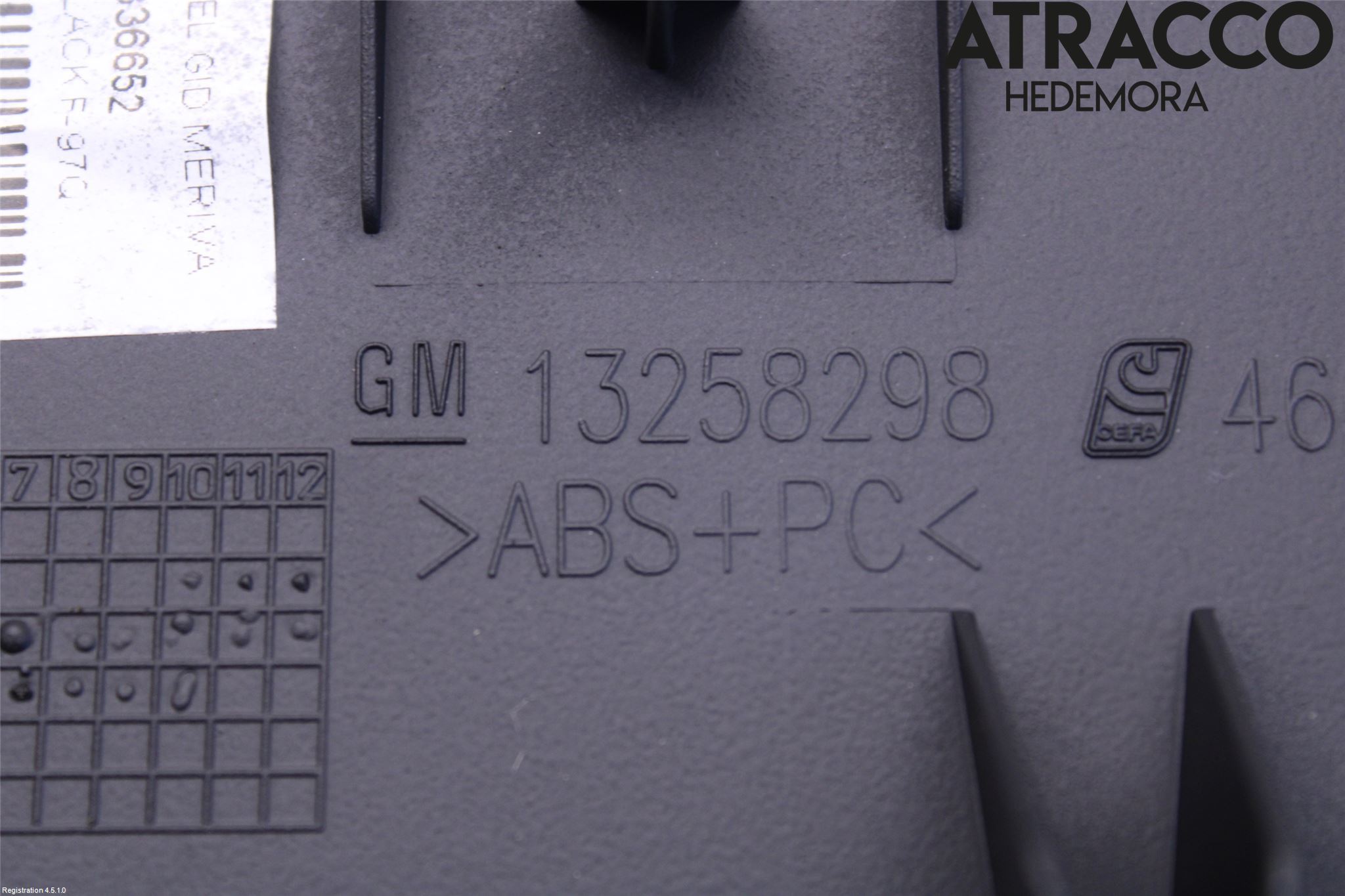 Opel MERIVA B 10-17 Instrument Ramme