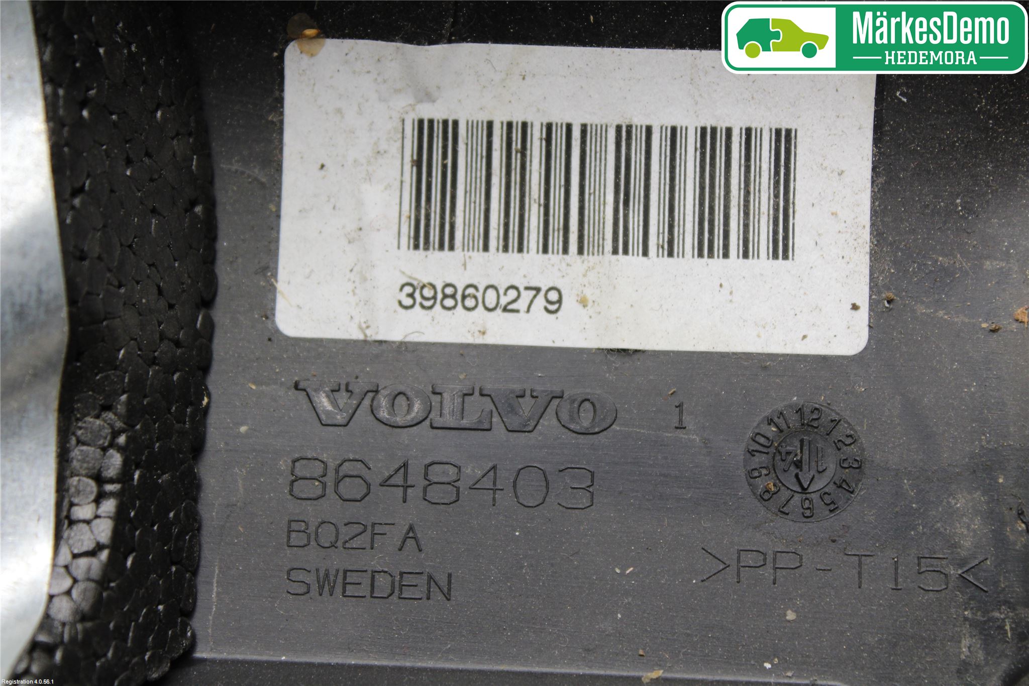 Volvo V70 14-16 Rattdeksel - Deksler