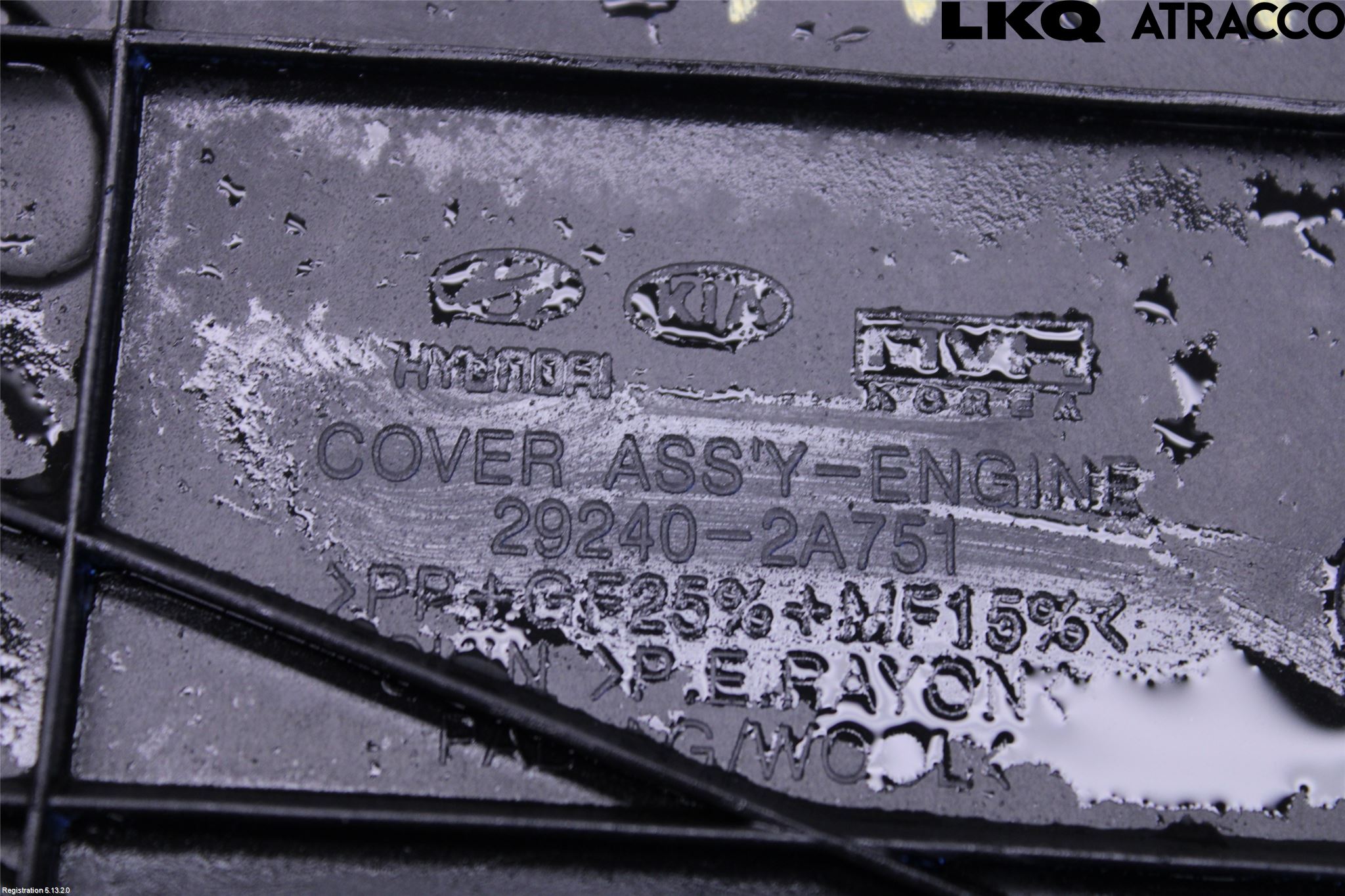 Hyundai ix20 Motor Deksel Over Motor