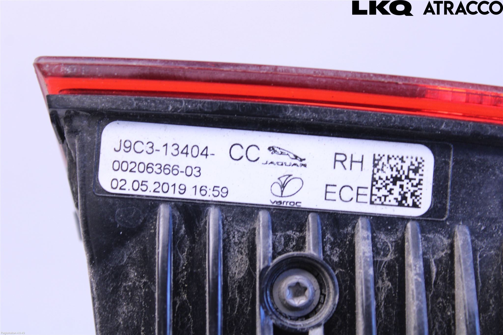 Jaguar E-PACE 17- Baklykt Høyre