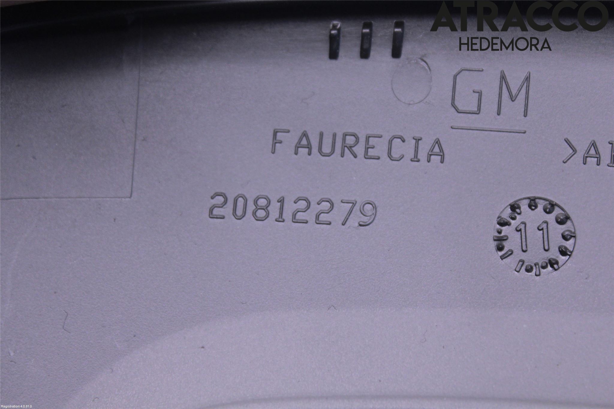 Opel ZAFIRA C 12-19 Instrument Ramme