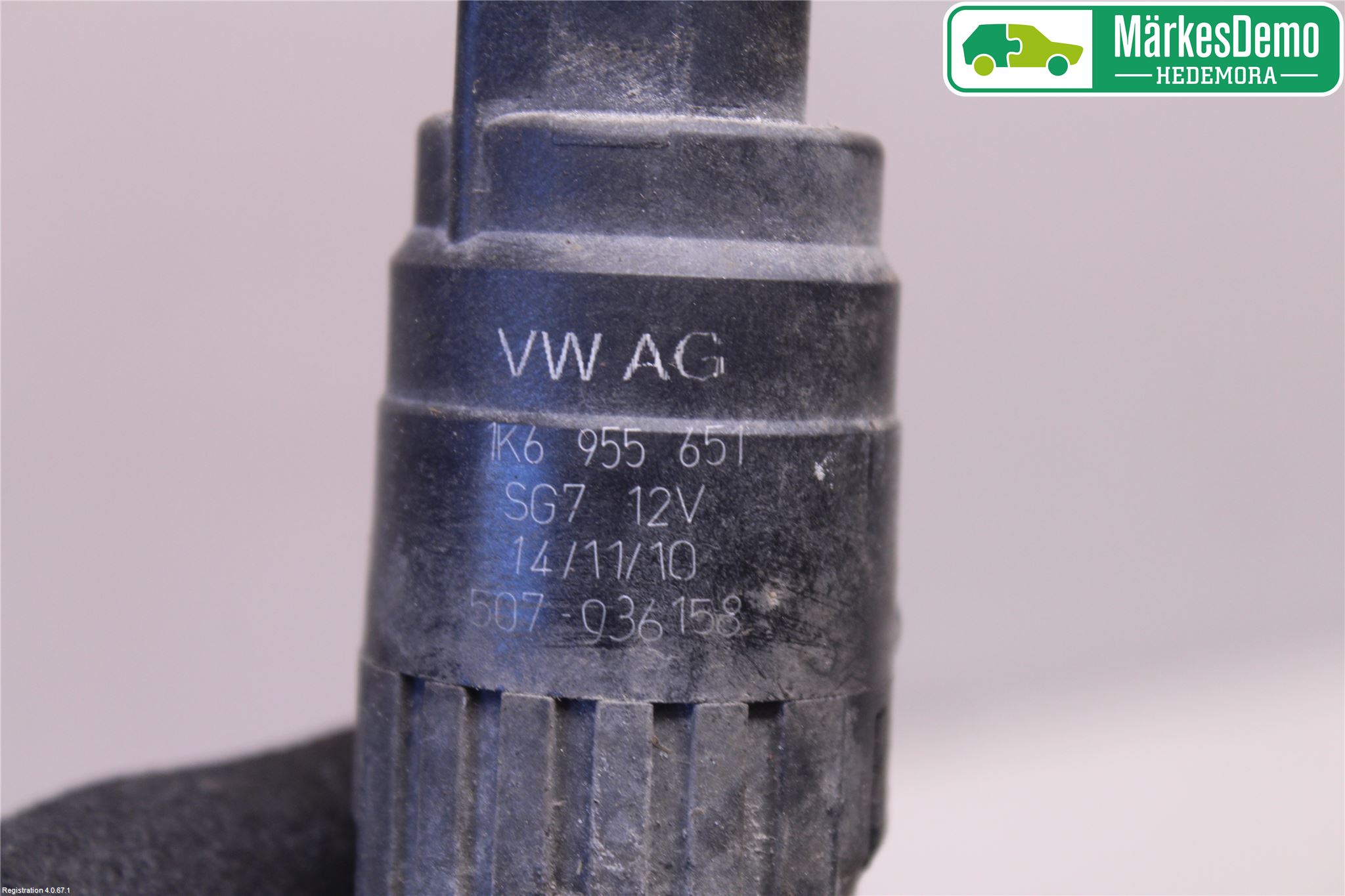 Volkswagen VW SCIROCCO 09-17 Spylerpumpe Frontrute