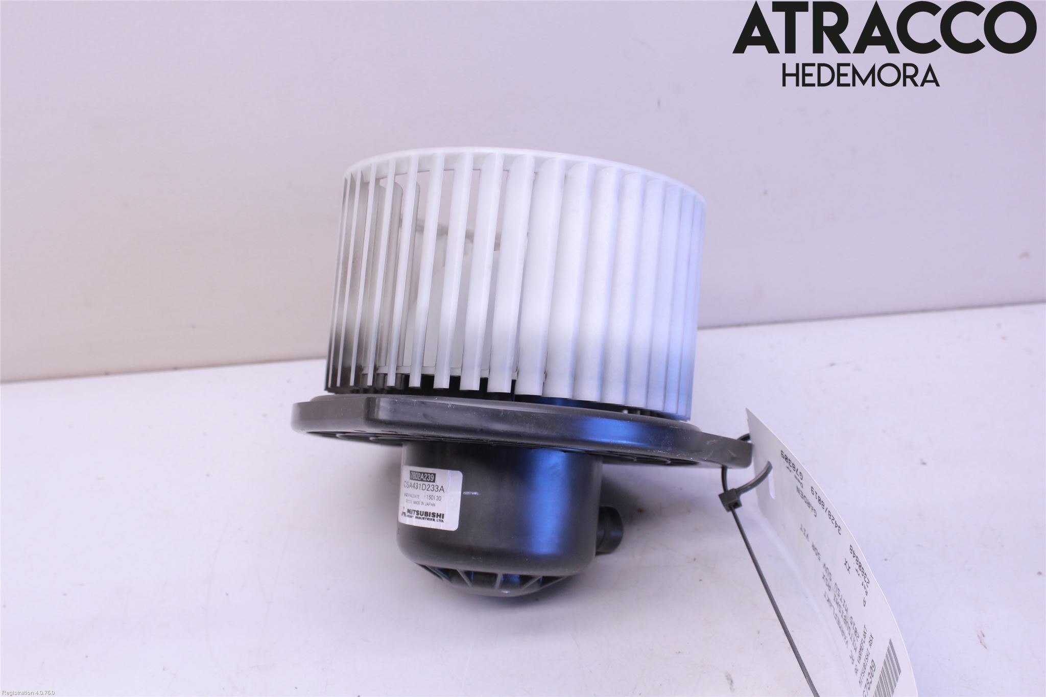 Mitsubishi ASX 10-22 Varme Ac Varmeapparatvifte
