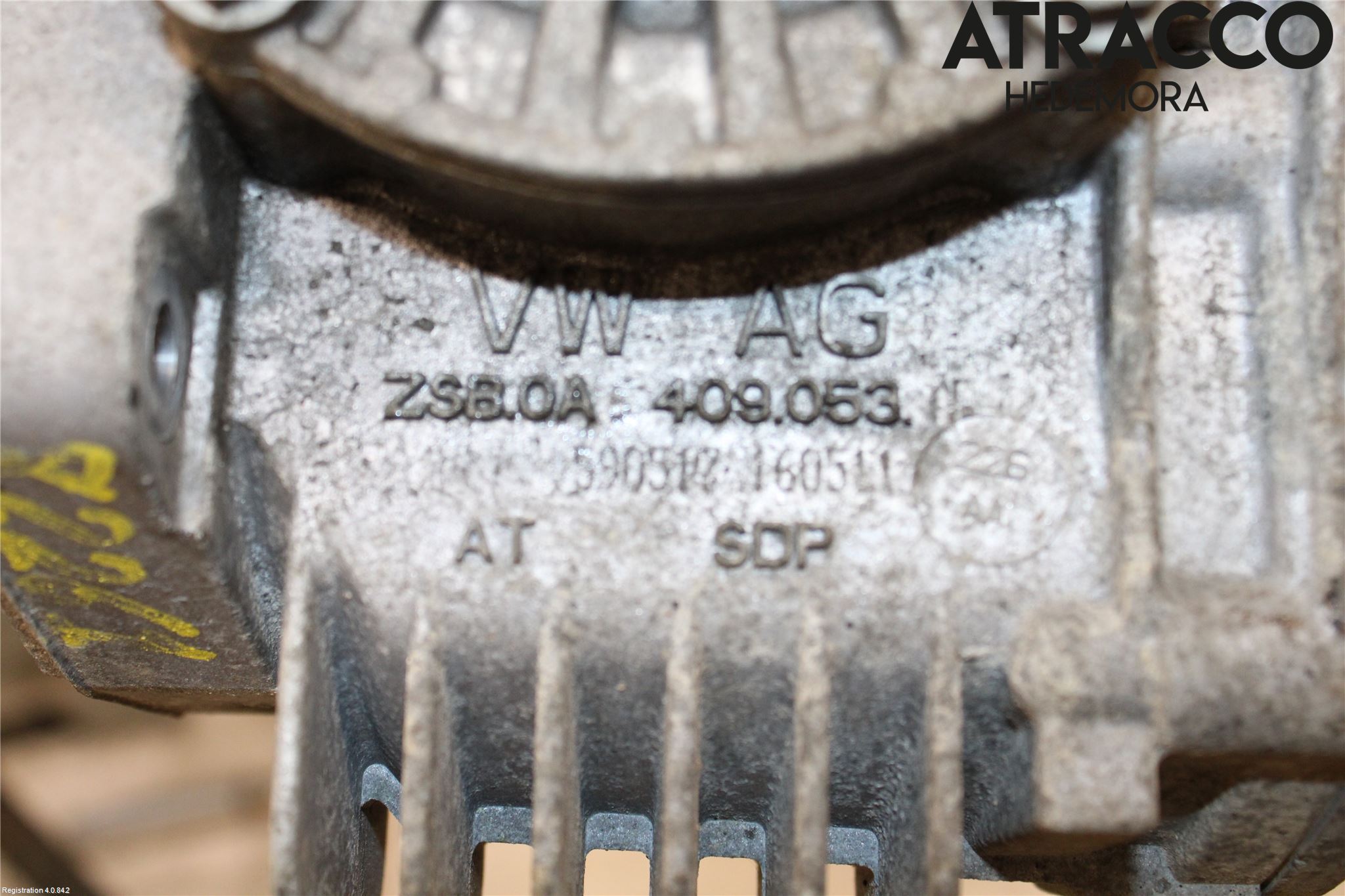 Volkswagen VW TIGUAN 07-16 Gearkasse Fordelingskasse