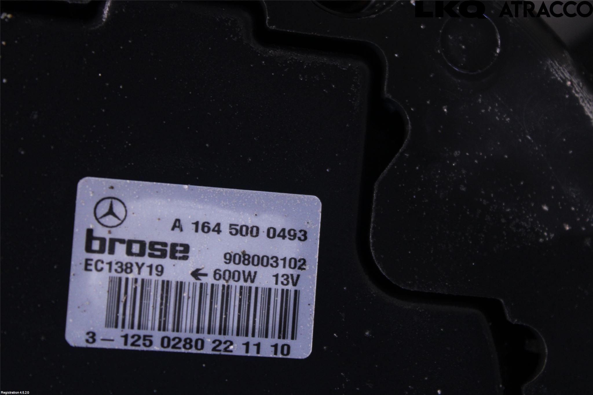 Mercedes-Benz MB R-KLASS (W251) 05-13 Kjølevifte Elektrisk