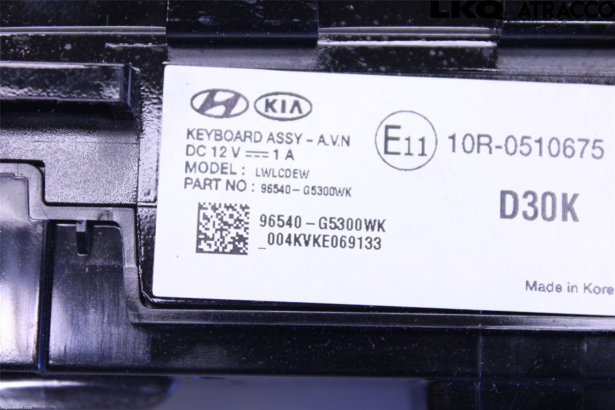 Kia NIRO (DE) 17-22 Stereo Radio Med Cd