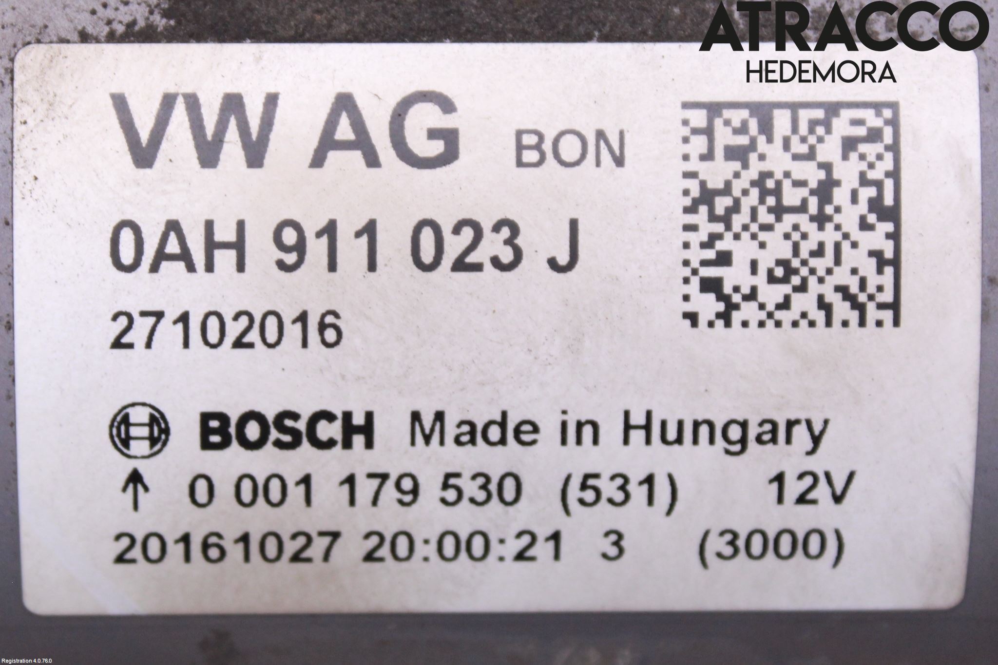 Volkswagen VW GOLF / E-GOLF VII 13-20 Startmotor