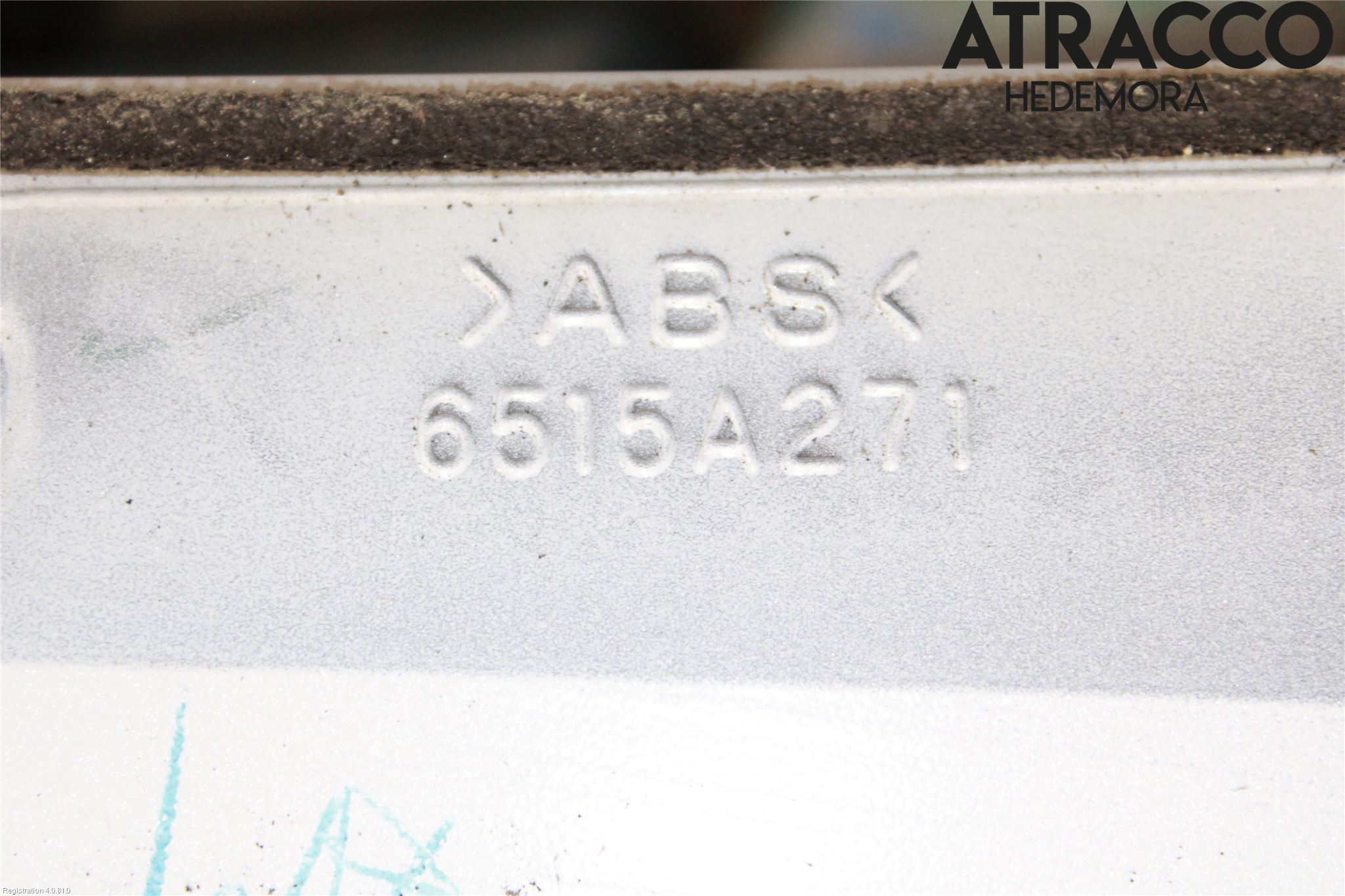 Mitsubishi SPACE STAR 13- Spoiler Bakluke
