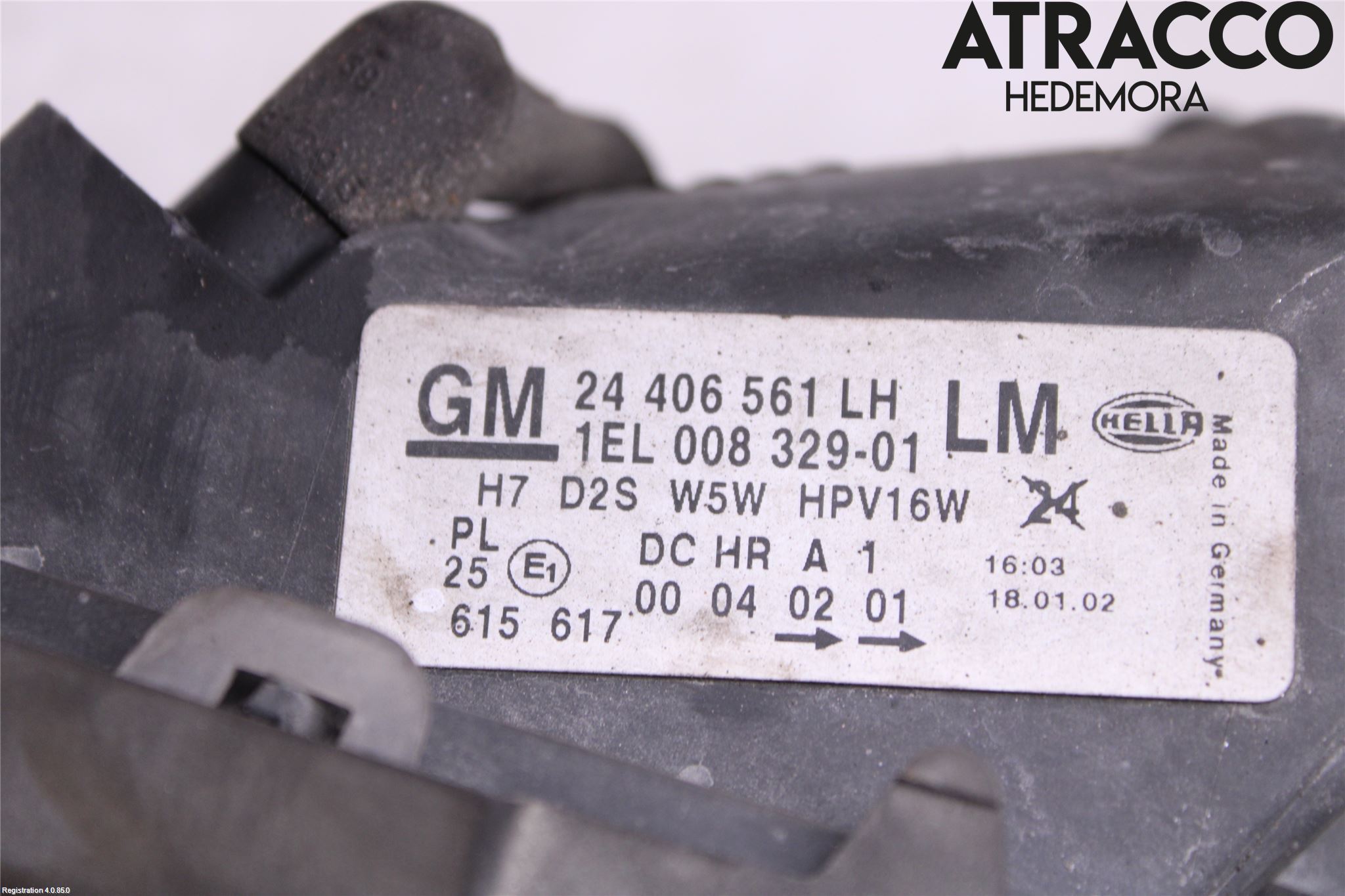 Opel ASTRA G 98-03 Frontlykt Venstre
