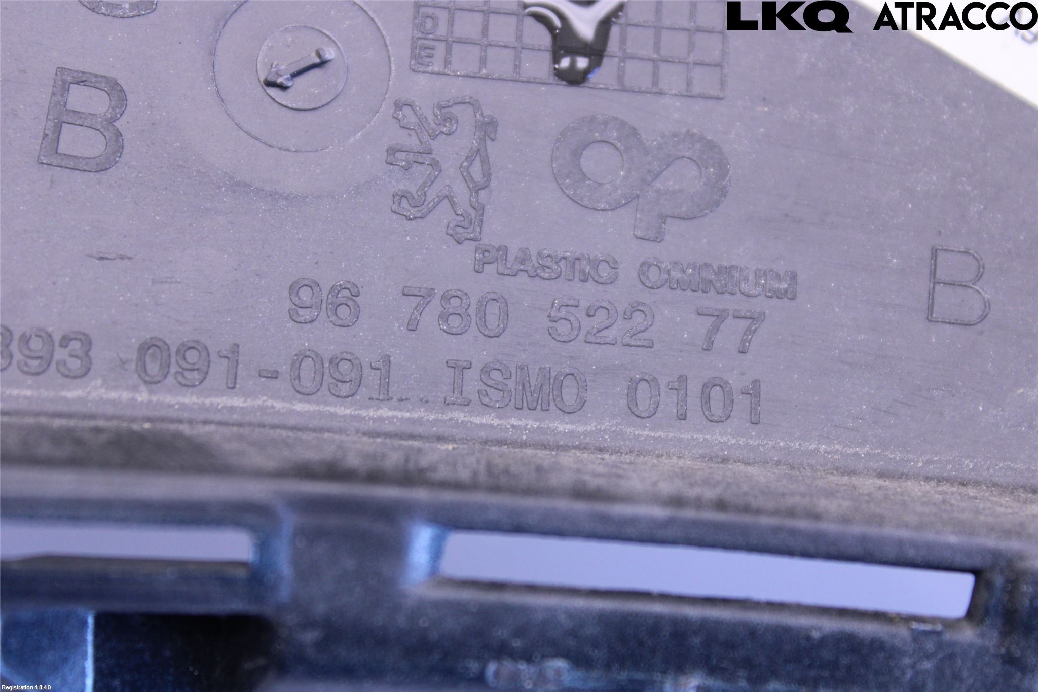 Peugeot 2008 13-20 Støtfanger Bak Hjørne Høyre