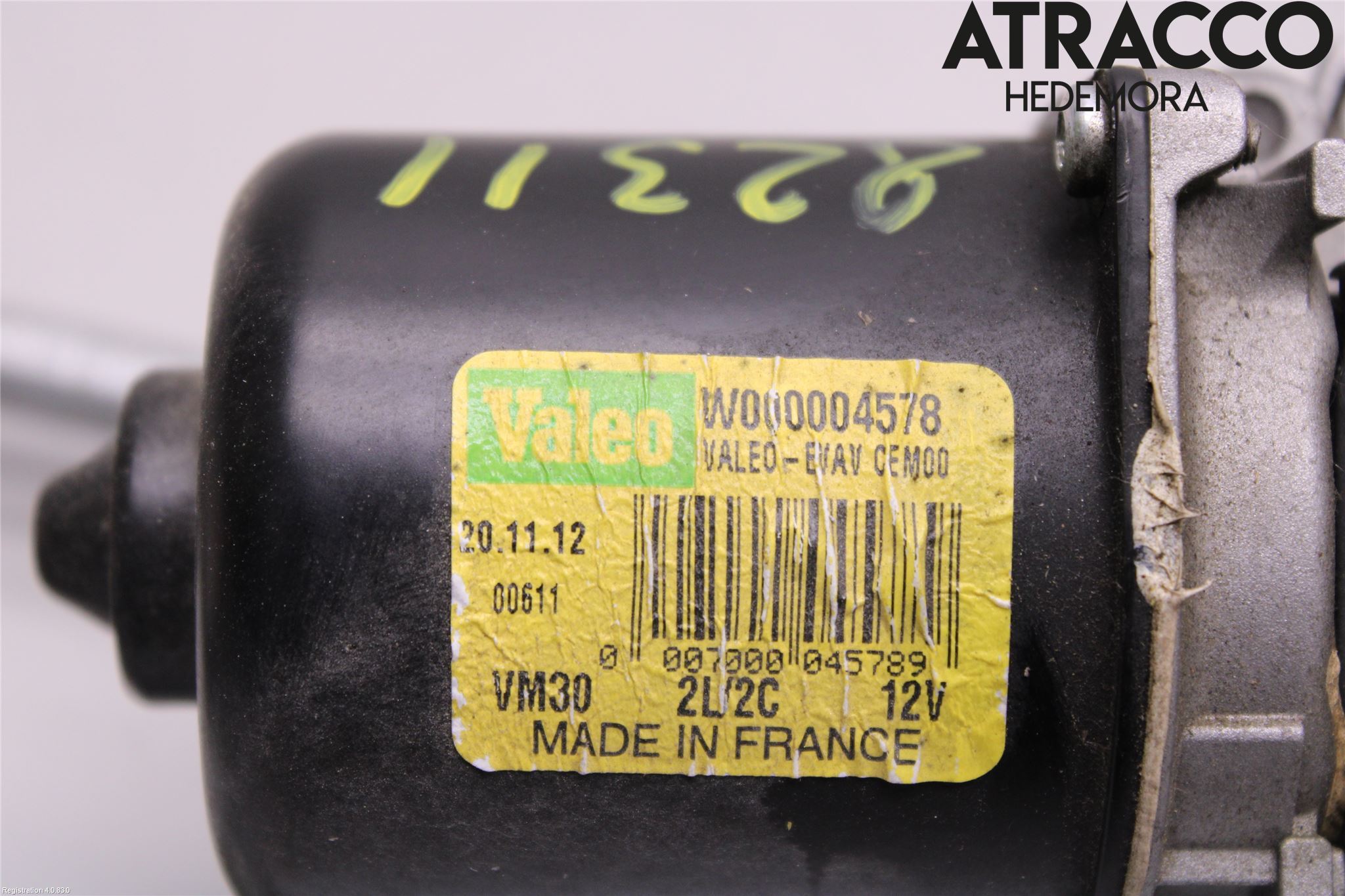Citroen C3 10-17 Viskermotor Frontrute