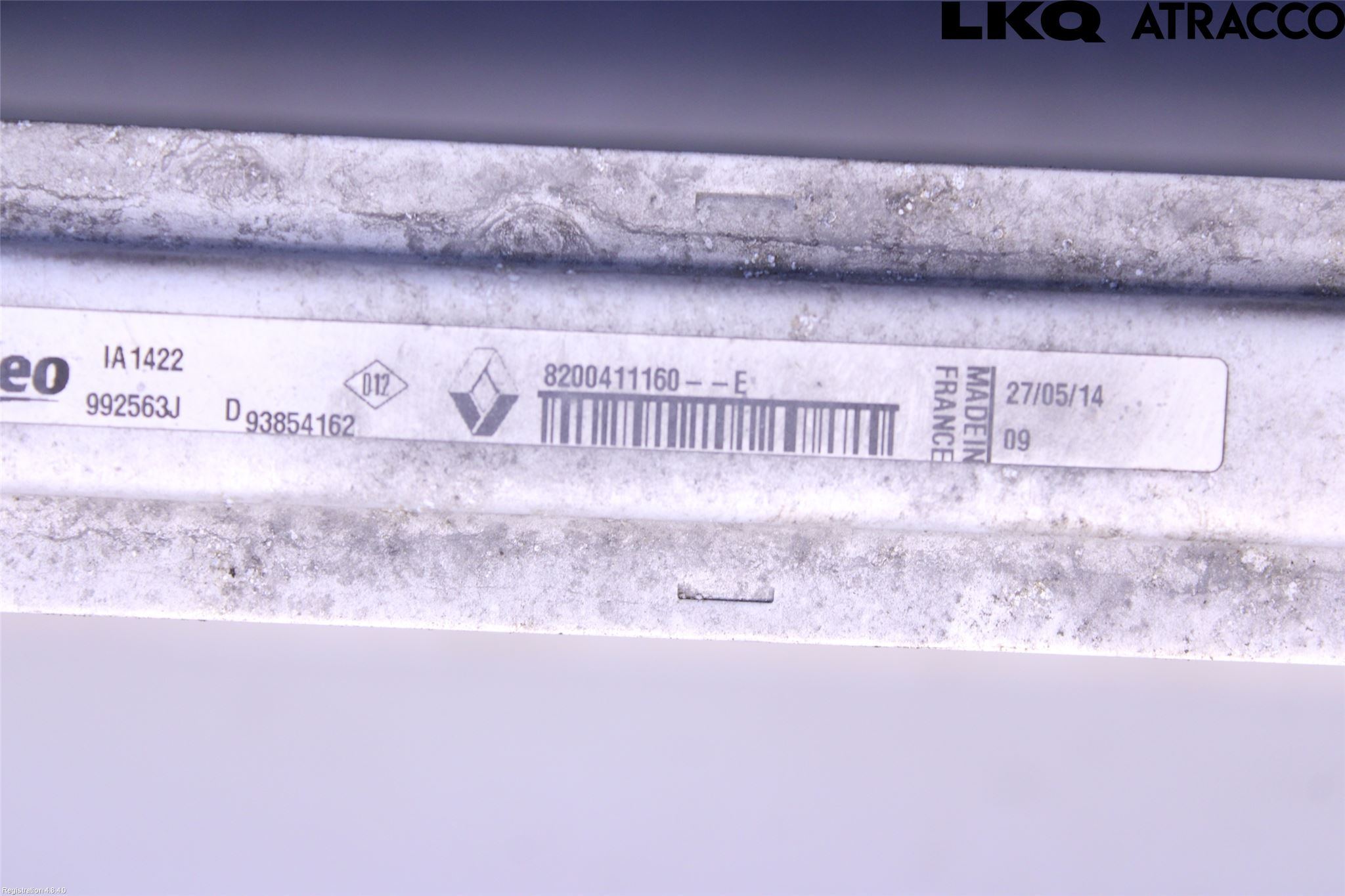 Nissan PRIMASTAR Intercooler Radiator
