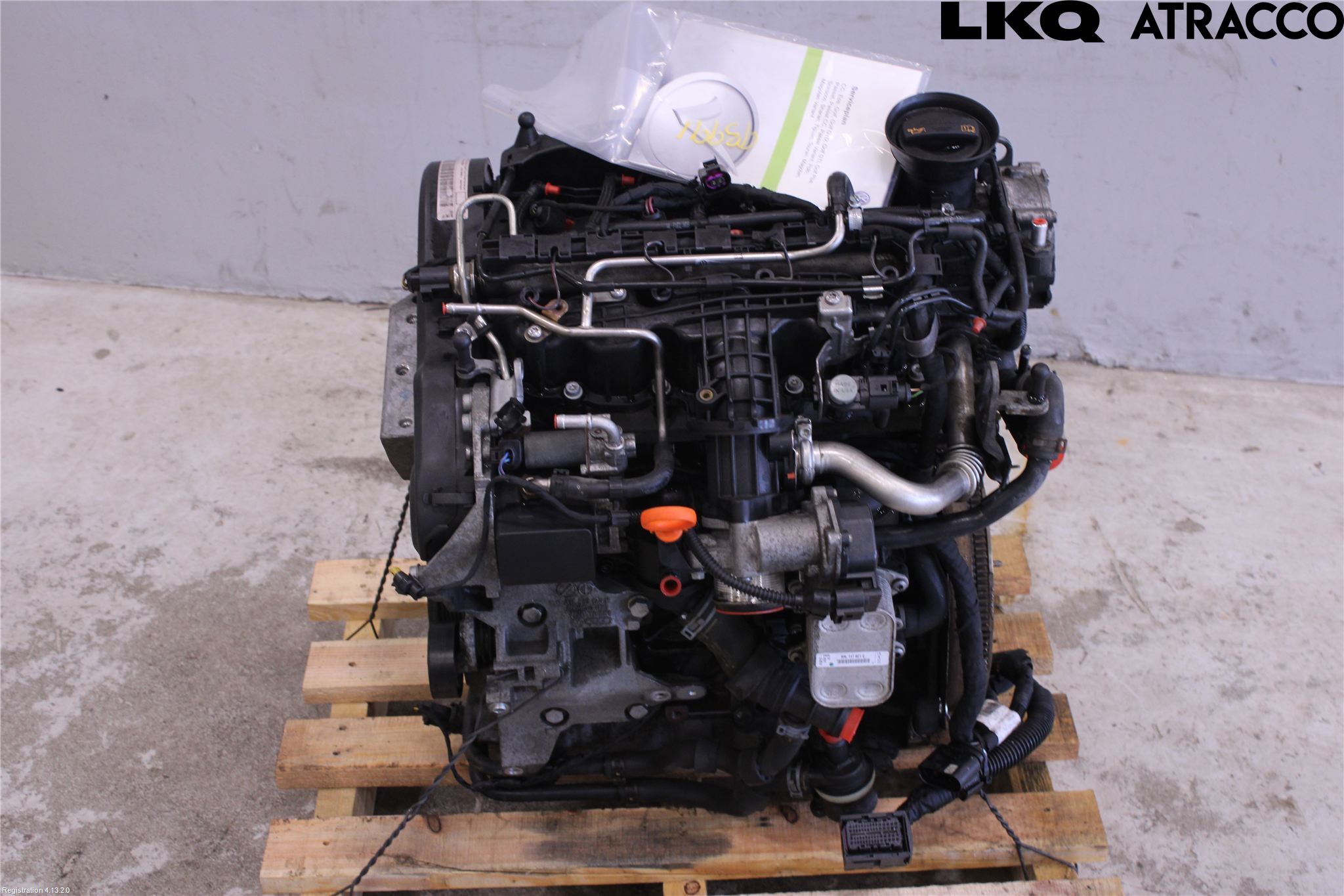 Volkswagen VW POLO 10-17 Motor Diesel