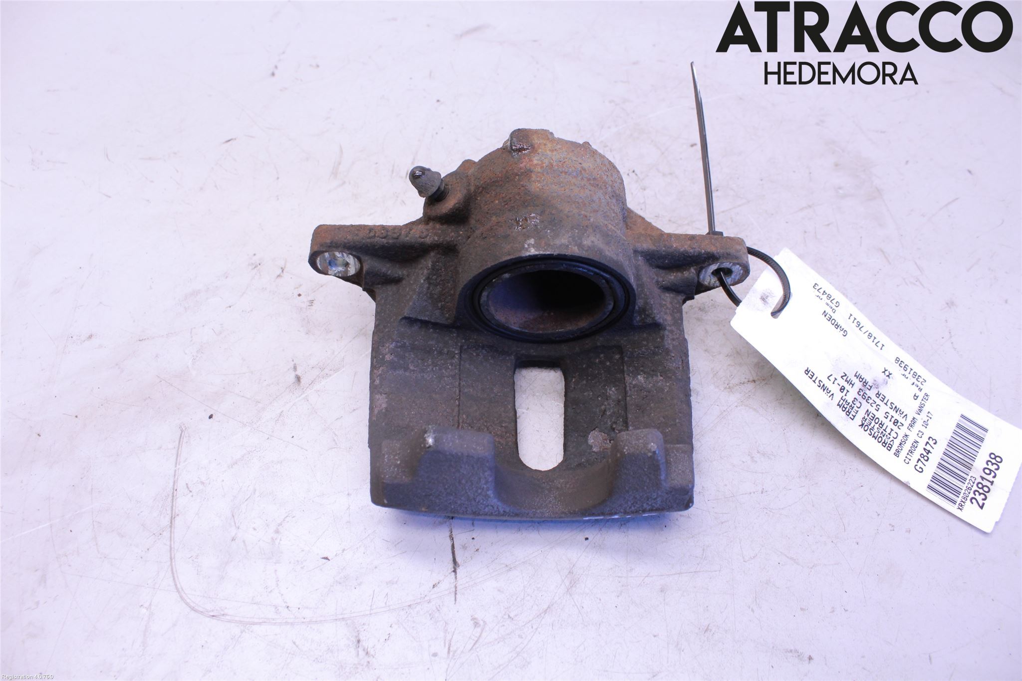 Citroen C3 10-17 Bremsecaliper Foran Venstre