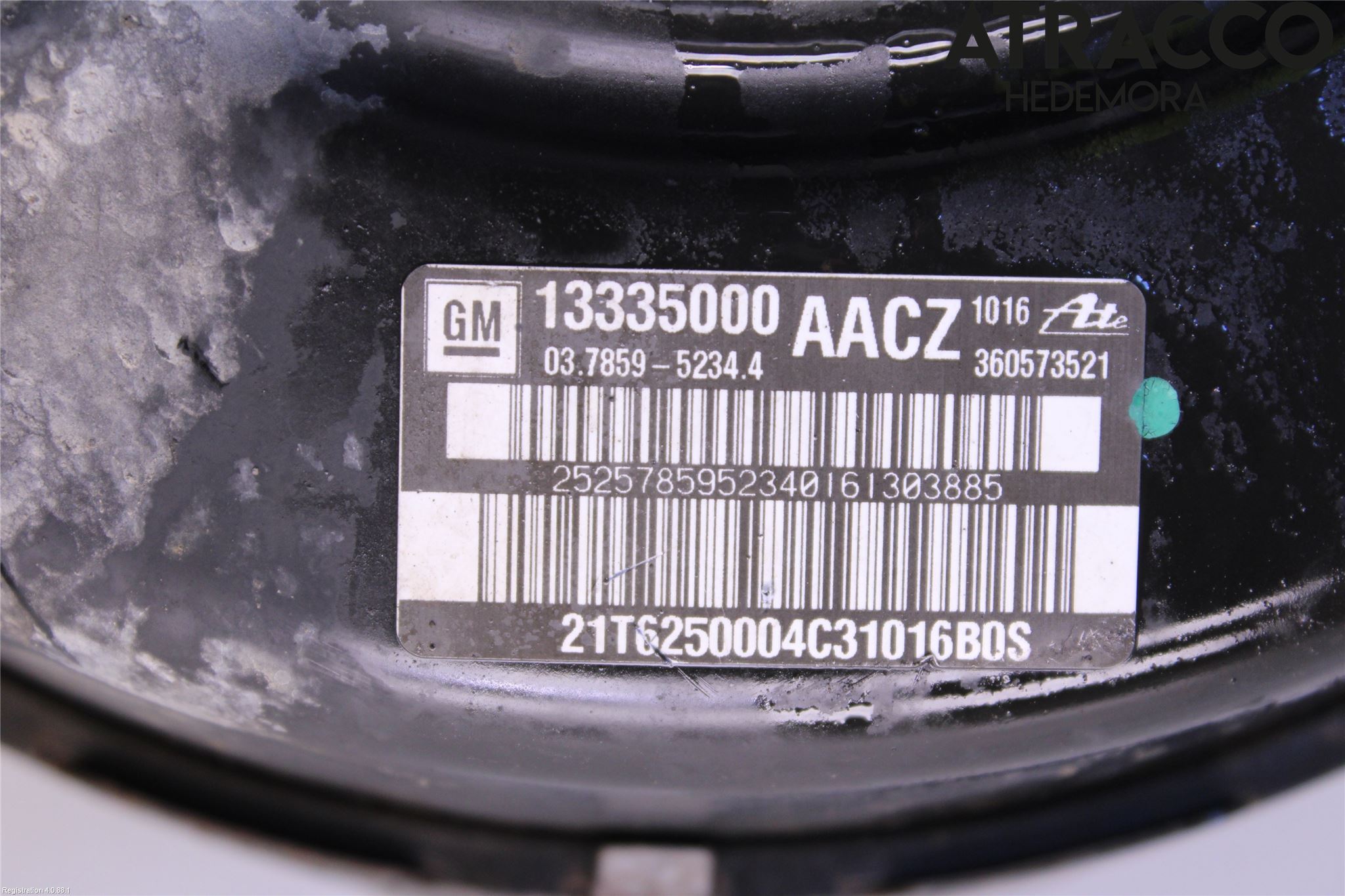 Saab 9-5 10-12 Bremseservo