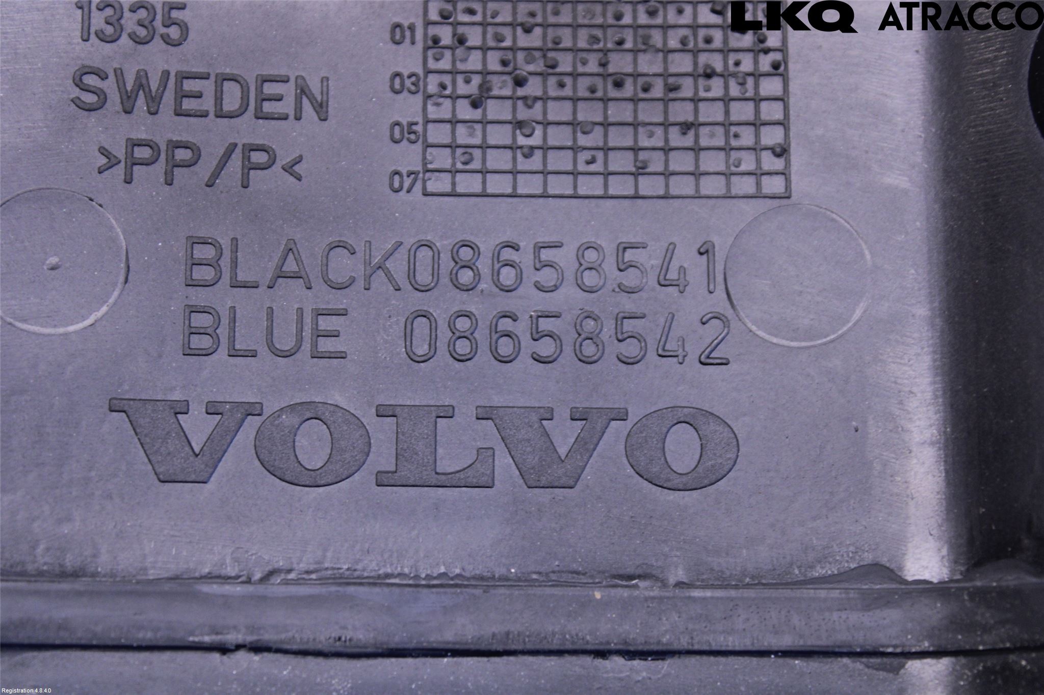 Volvo V70 05-08 Registerreim Deksel