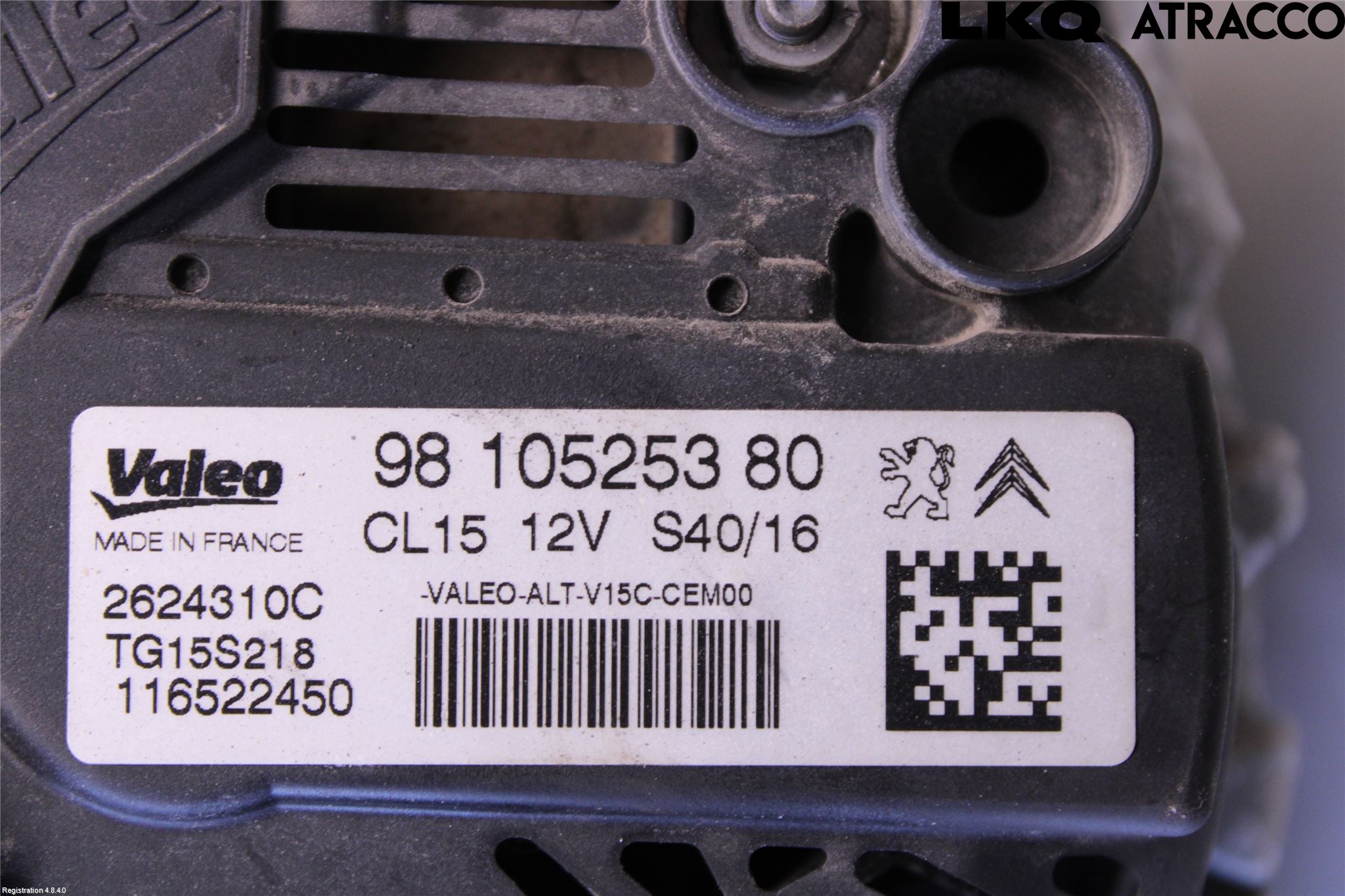 Citroen BERLINGO 08-18 Dynamo