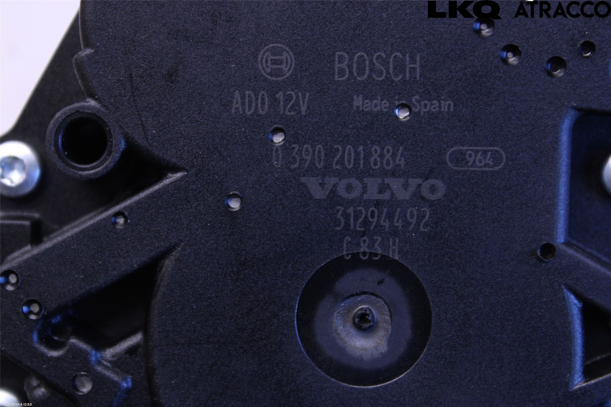 Volvo V40 12-19 Viskermotor Bakluke
